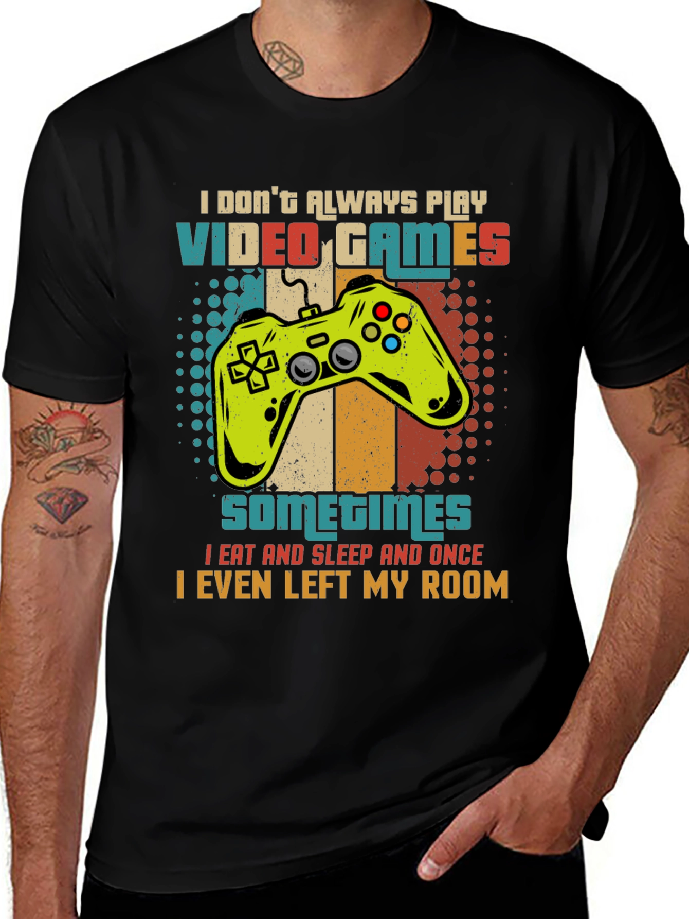 Variant 6 of Gamer T-Shirt - Video Games Graphic Tee