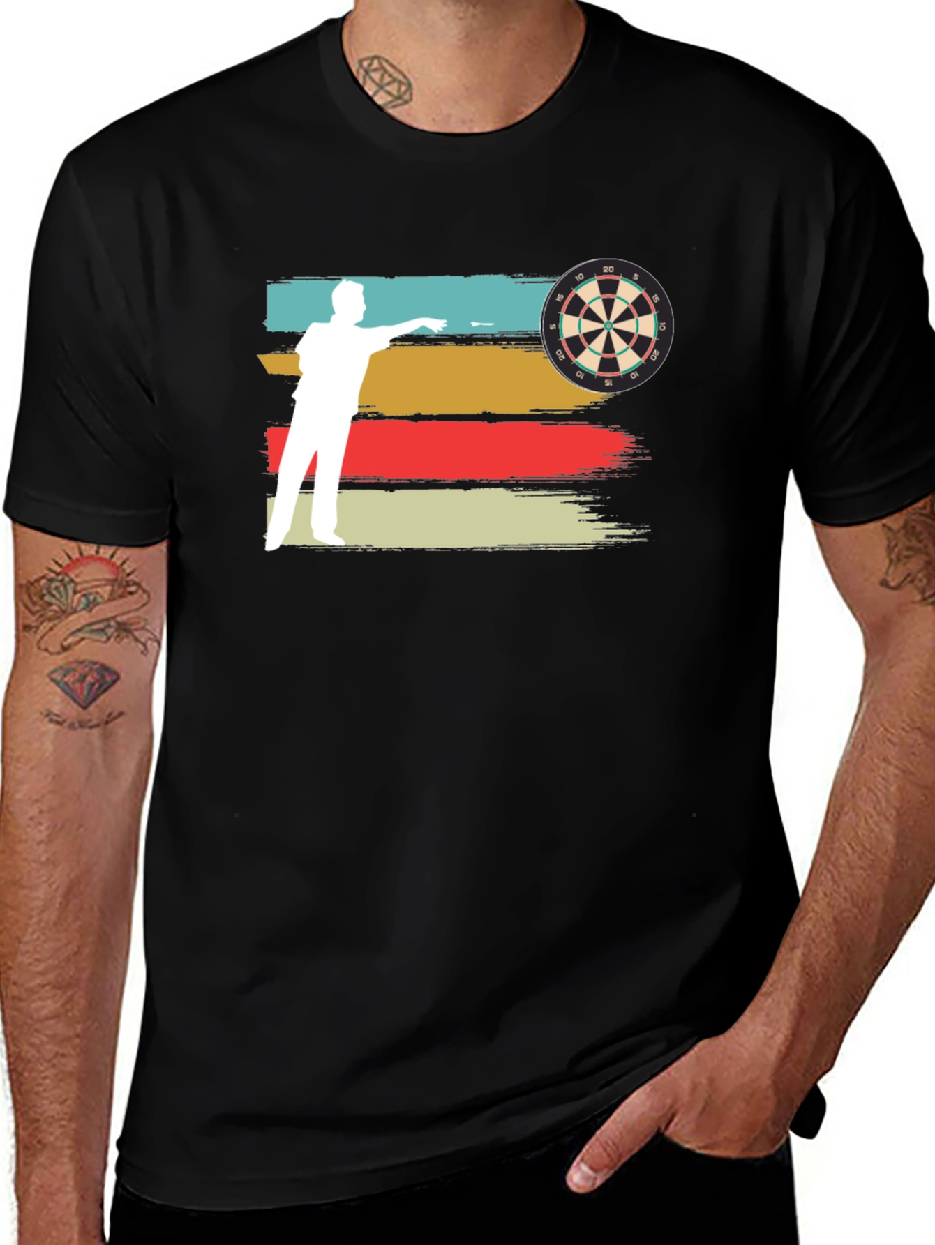 Variant 7 of Vintage Darts T-Shirt