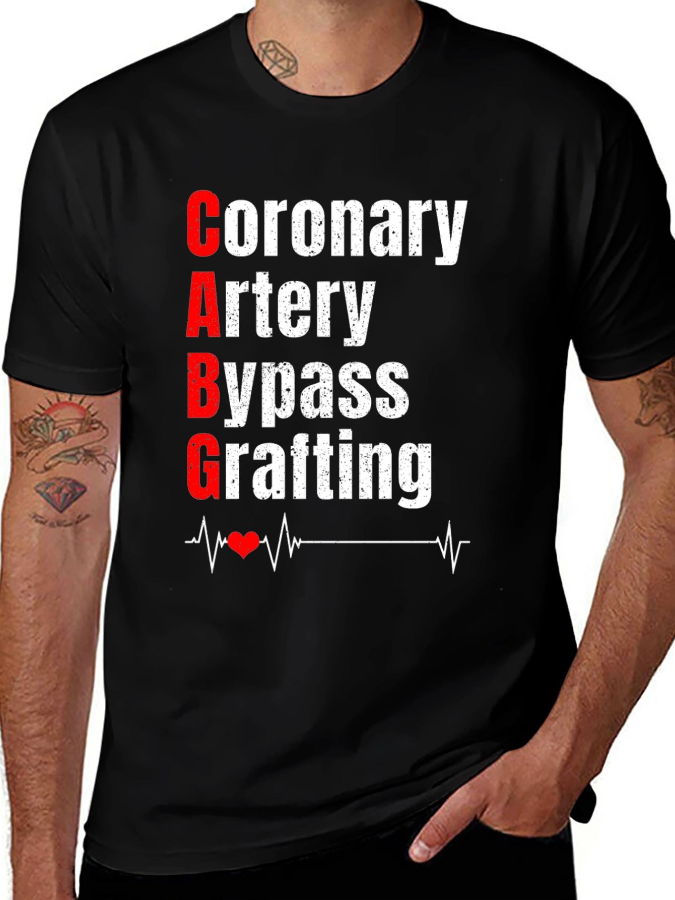 CABG Coronary Artery Bypass Graft T-Shirt