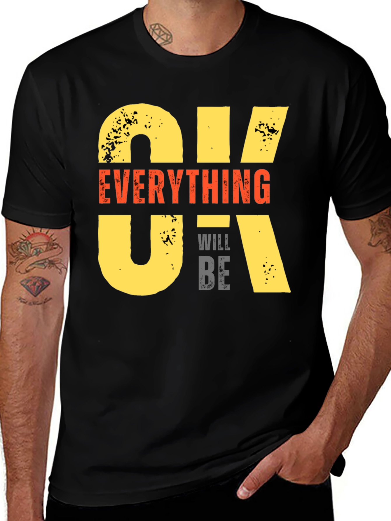 Variant 4 of Everything Will Be OK Graphic T-Shirt