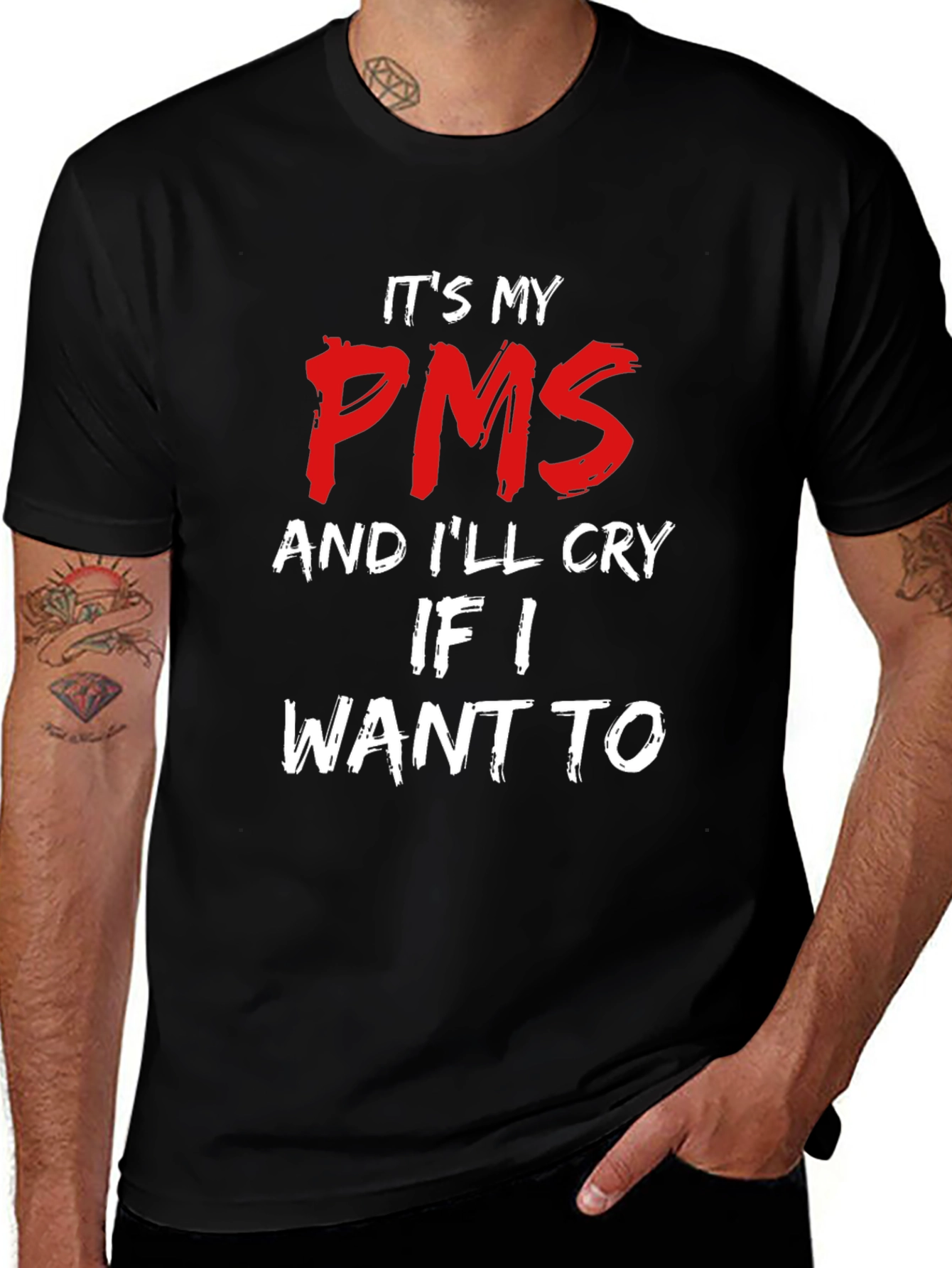 Variant 18 of It's My PMS T-Shirt - Funny Slogan Tee