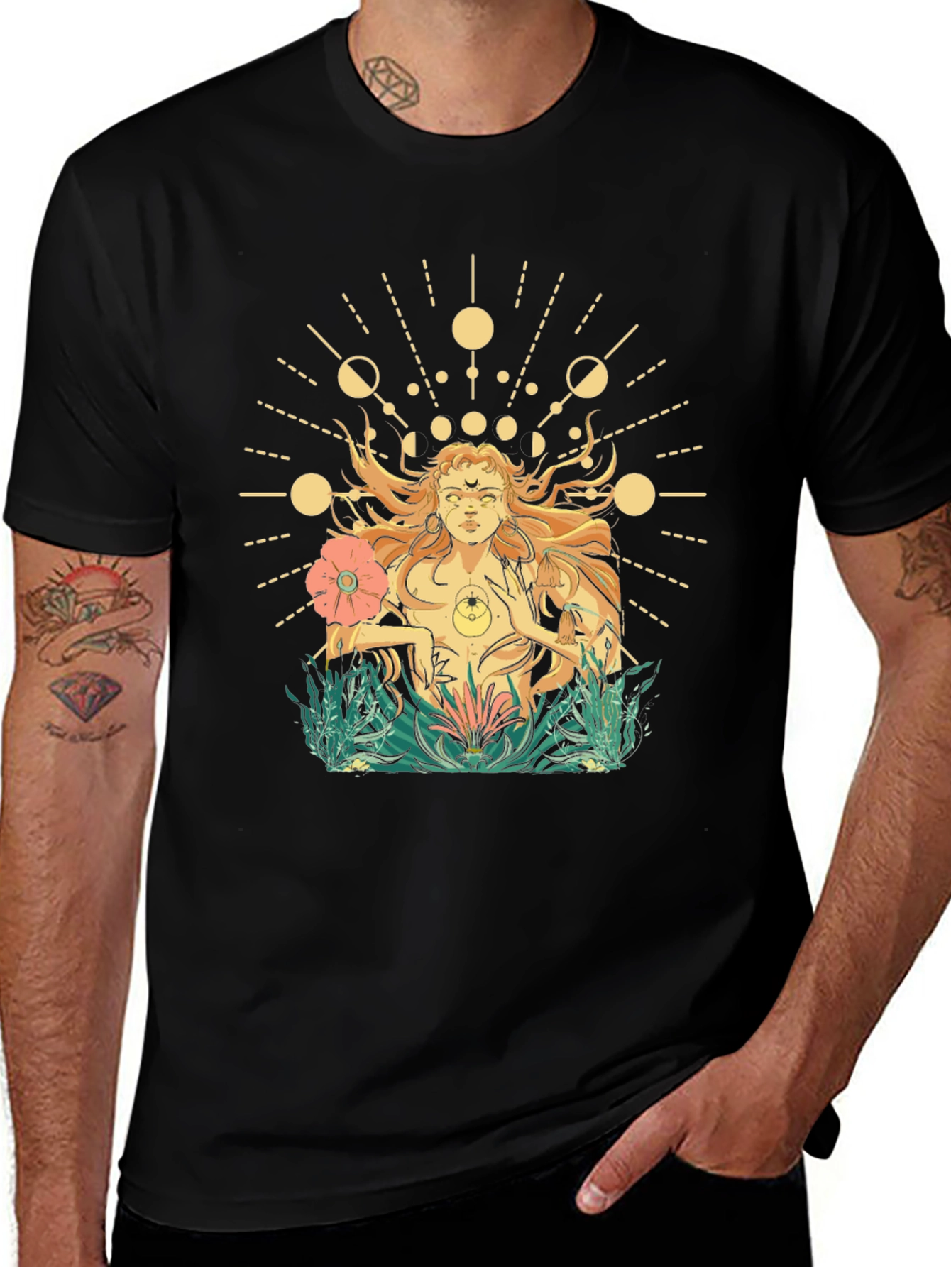 Variant 8 of Mystic Woman Graphic Tee - Stylish Unisex T-Shirt