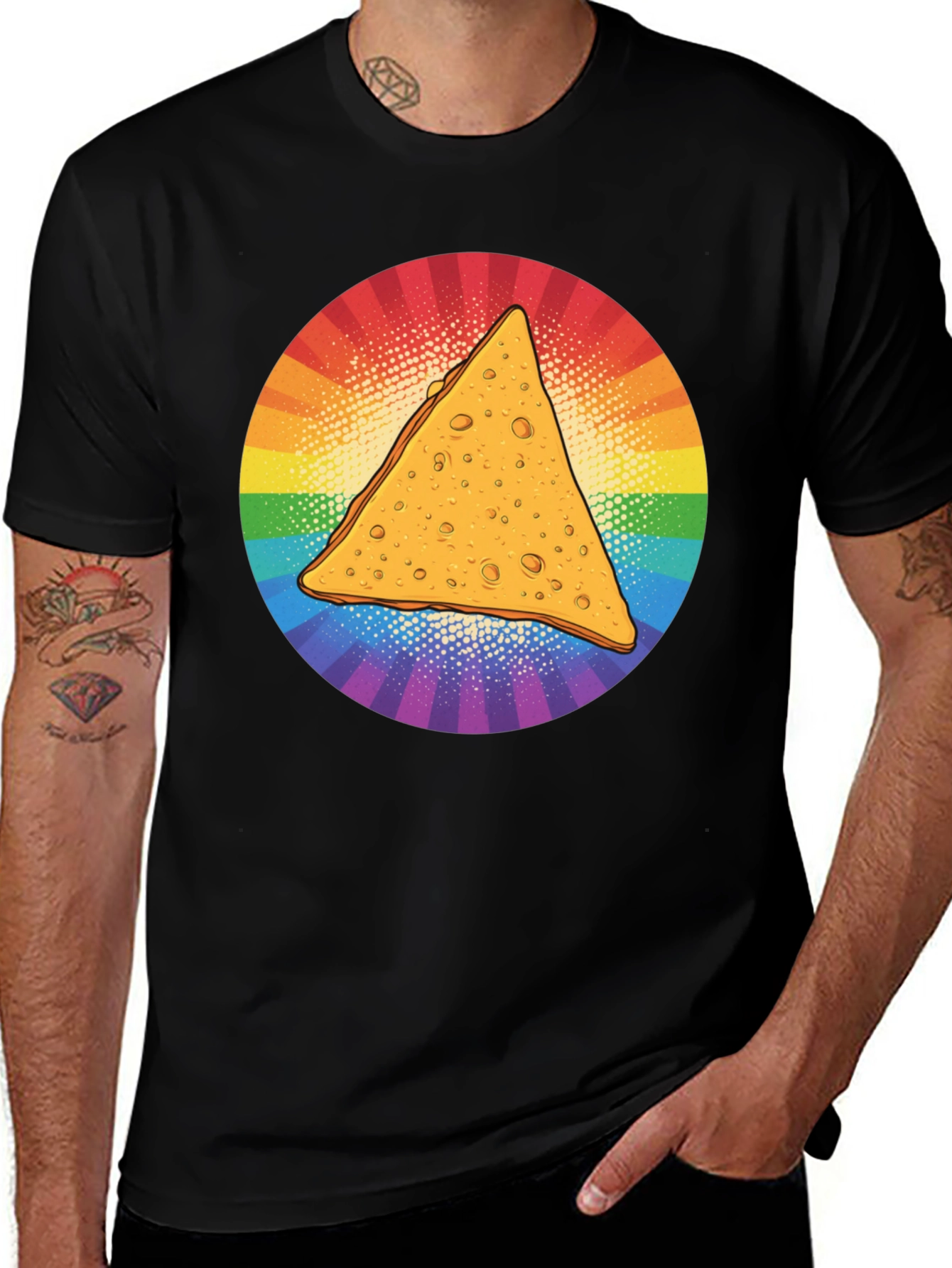 Rainbow Nacho T-Shirt - Pride Apparel