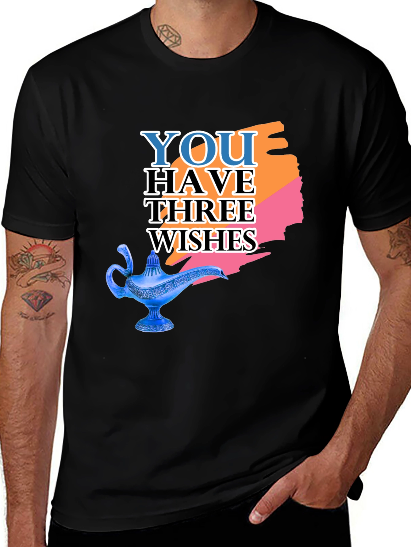 Variant 12 of You Have Three Wishes T-Shirt