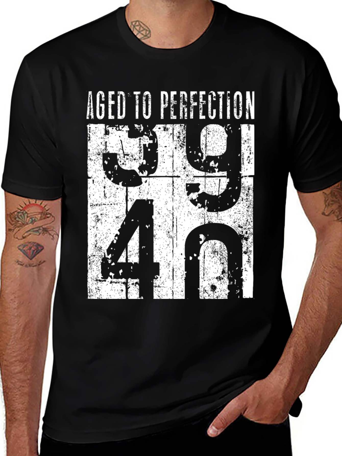 Variant 24 of Aged to Perfection 39-40 Graphic Tee