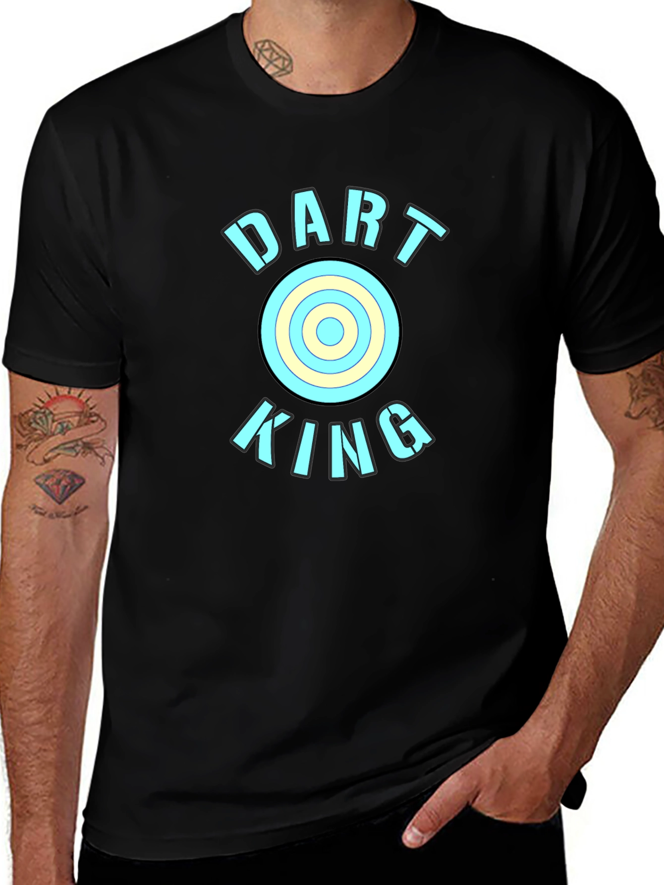 Variant 8 of Dart King T-Shirt - Unique Design
