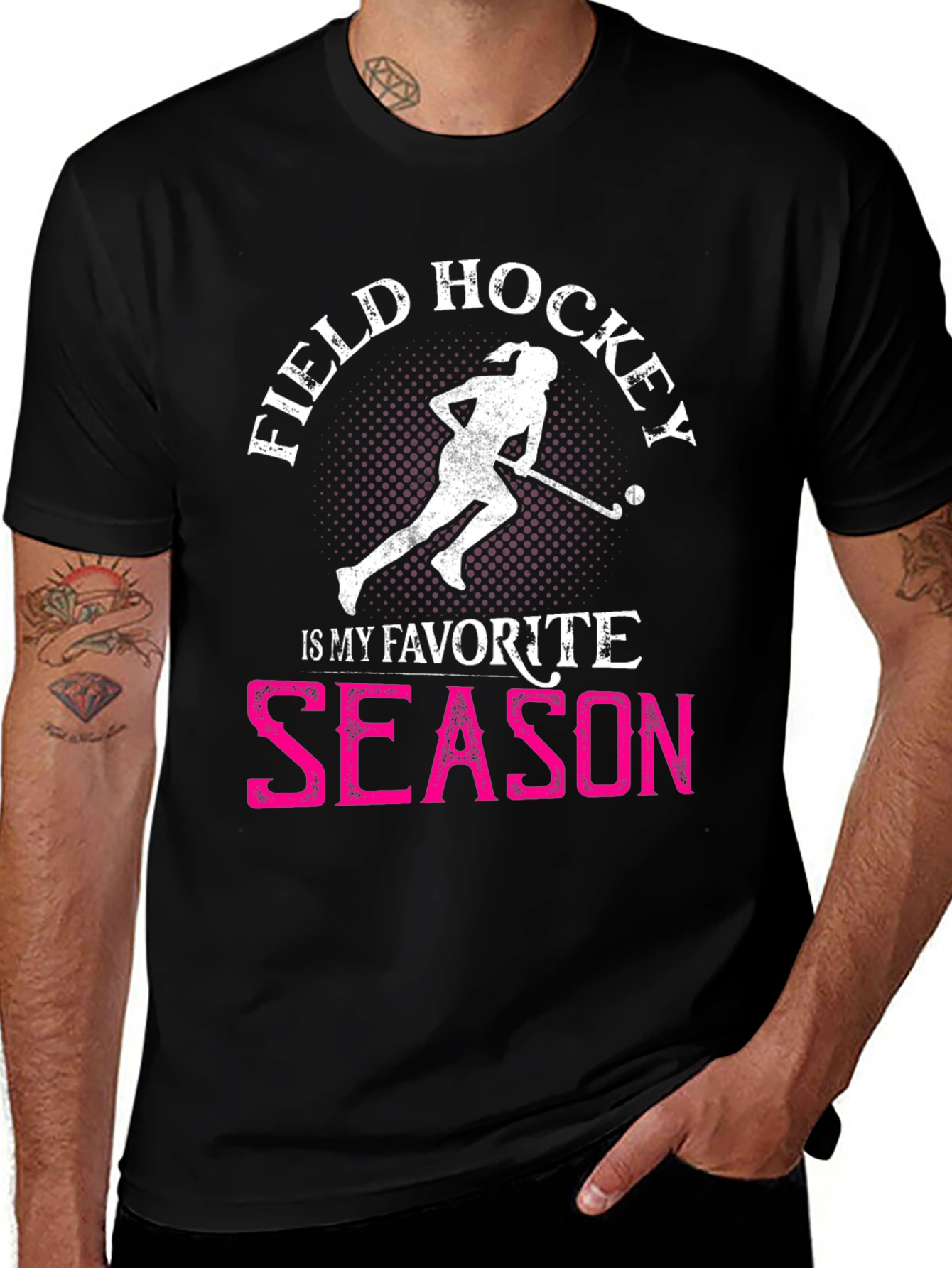 Variant 26 of Field Hockey Favorite Season Graphic Tee