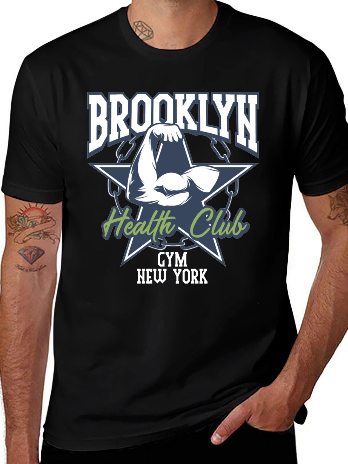 Brooklyn Health Club Gym New York T-Shirt