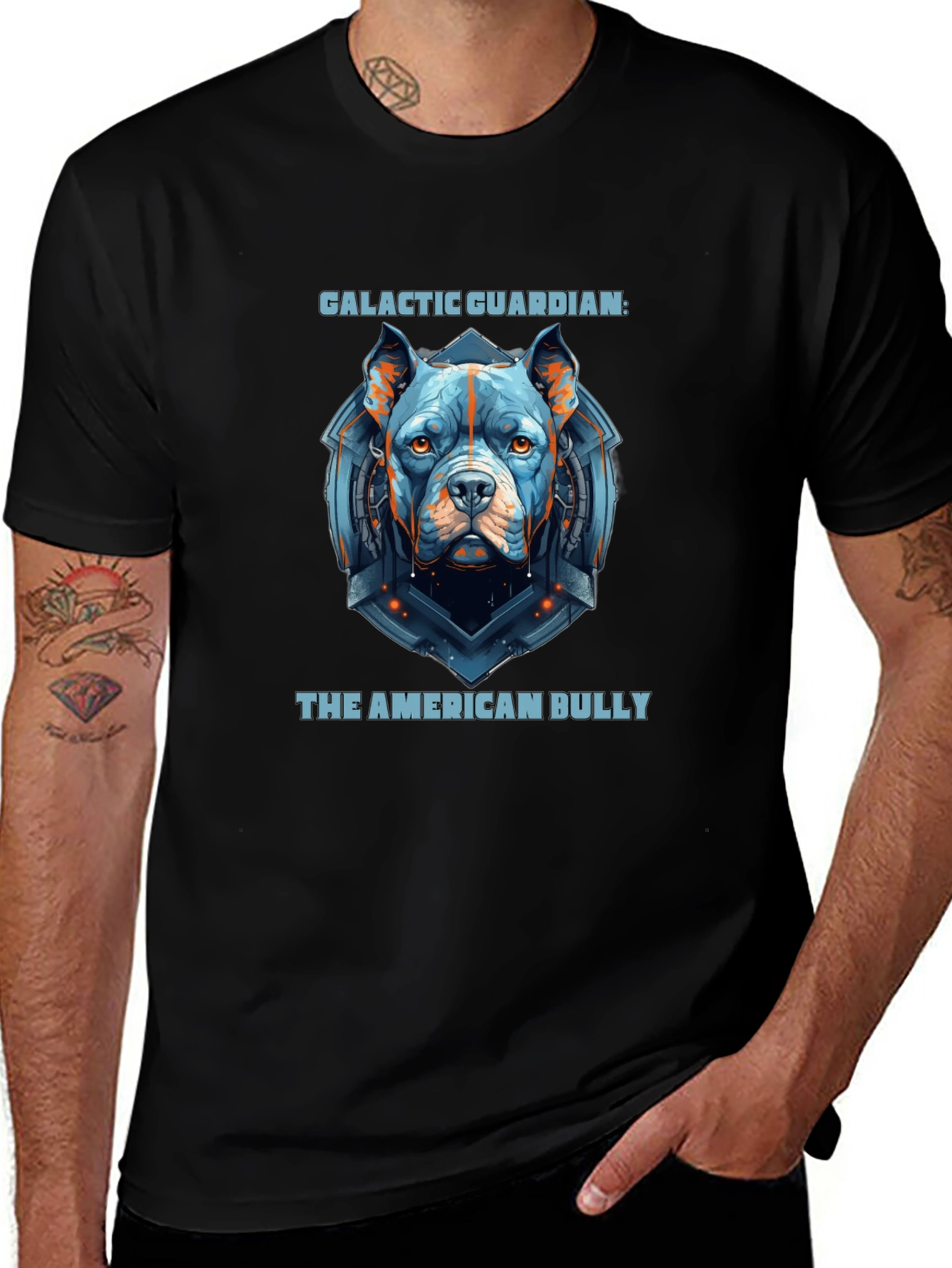 Galactic Guardian American Bully T-Shirt