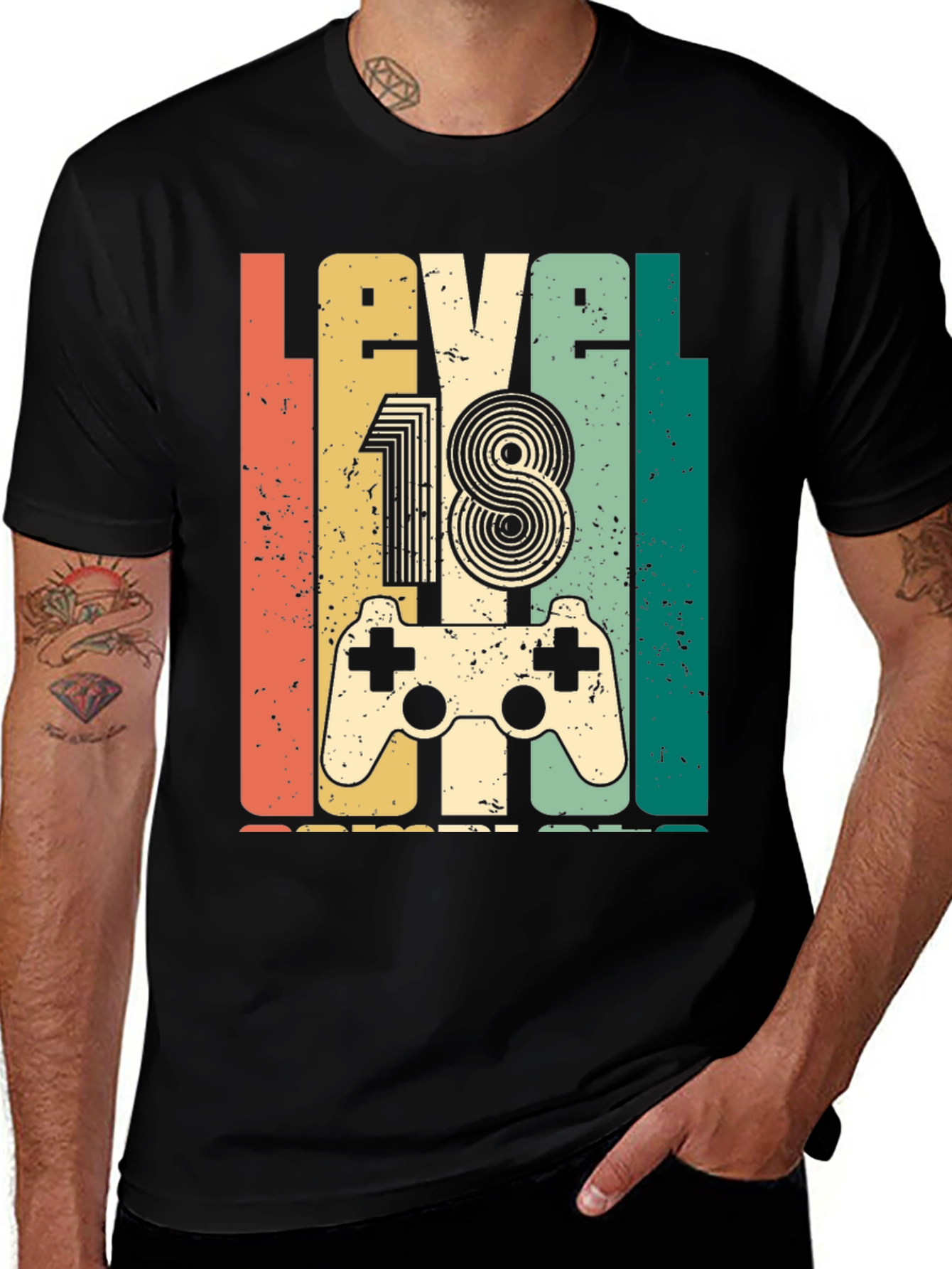 Variant 28 of Level 18 Gamer T-Shirt