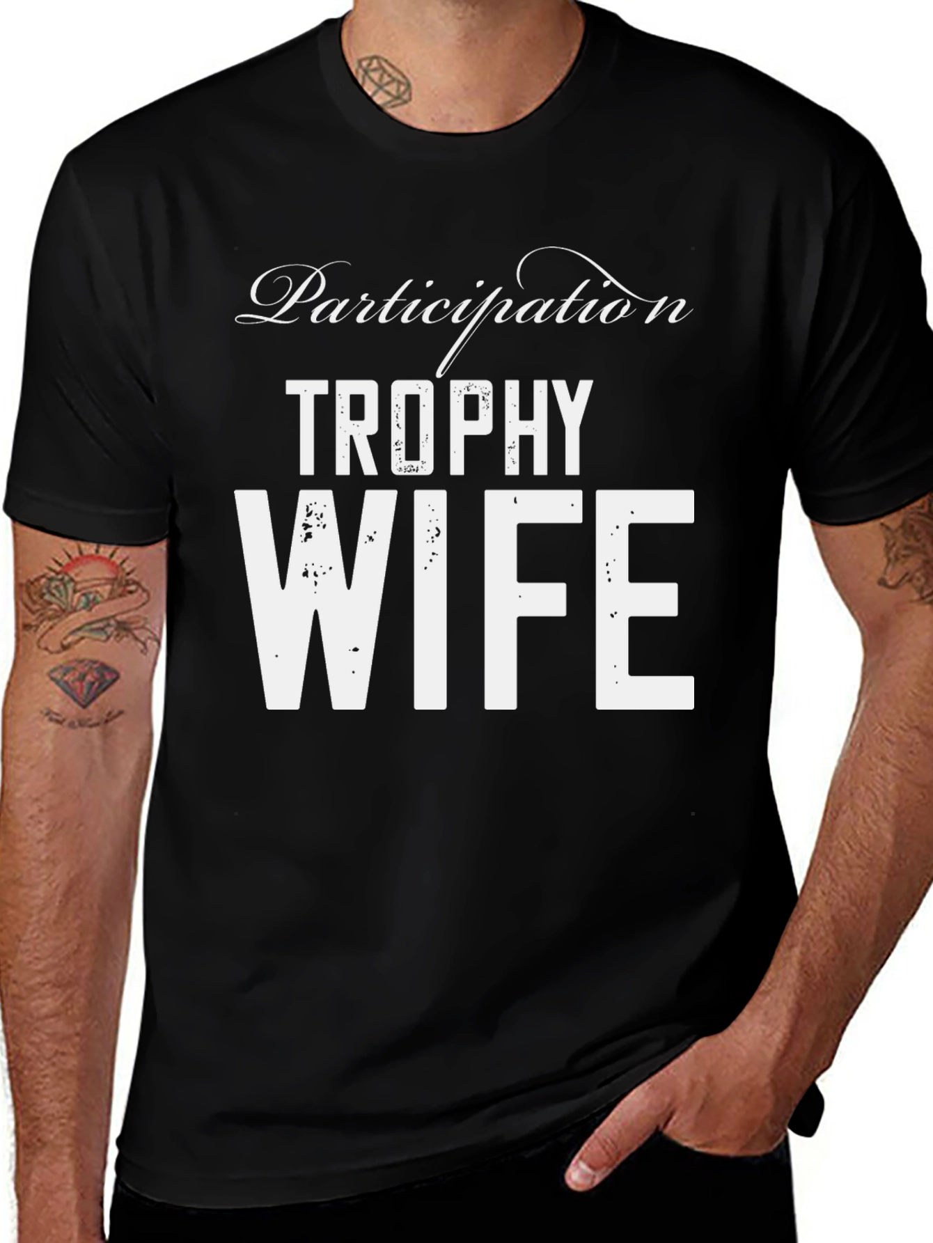 Variant 9 of Participation Trophy Wife Graphic Tee