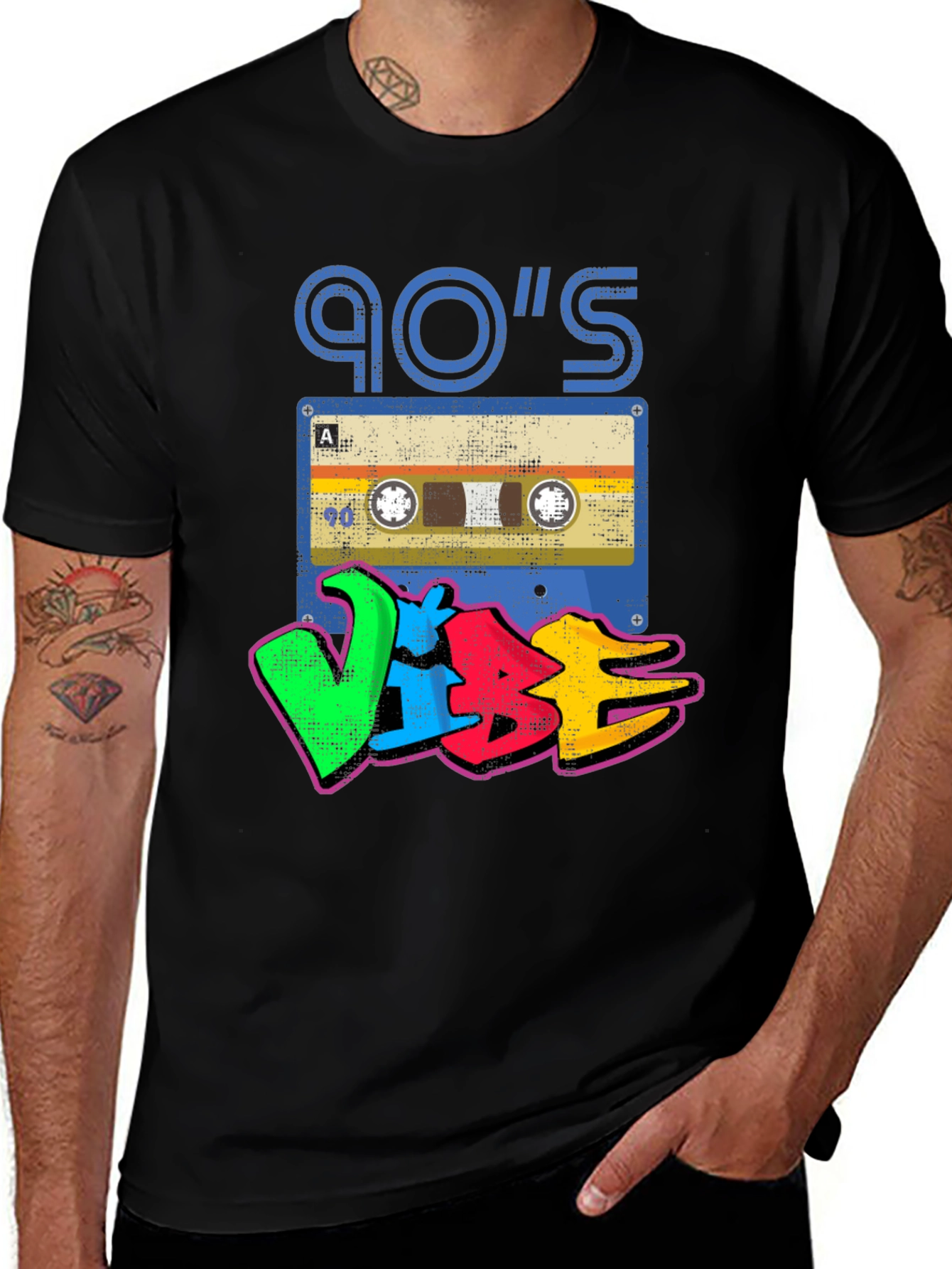 90's Vibe Retro Graphic Tee