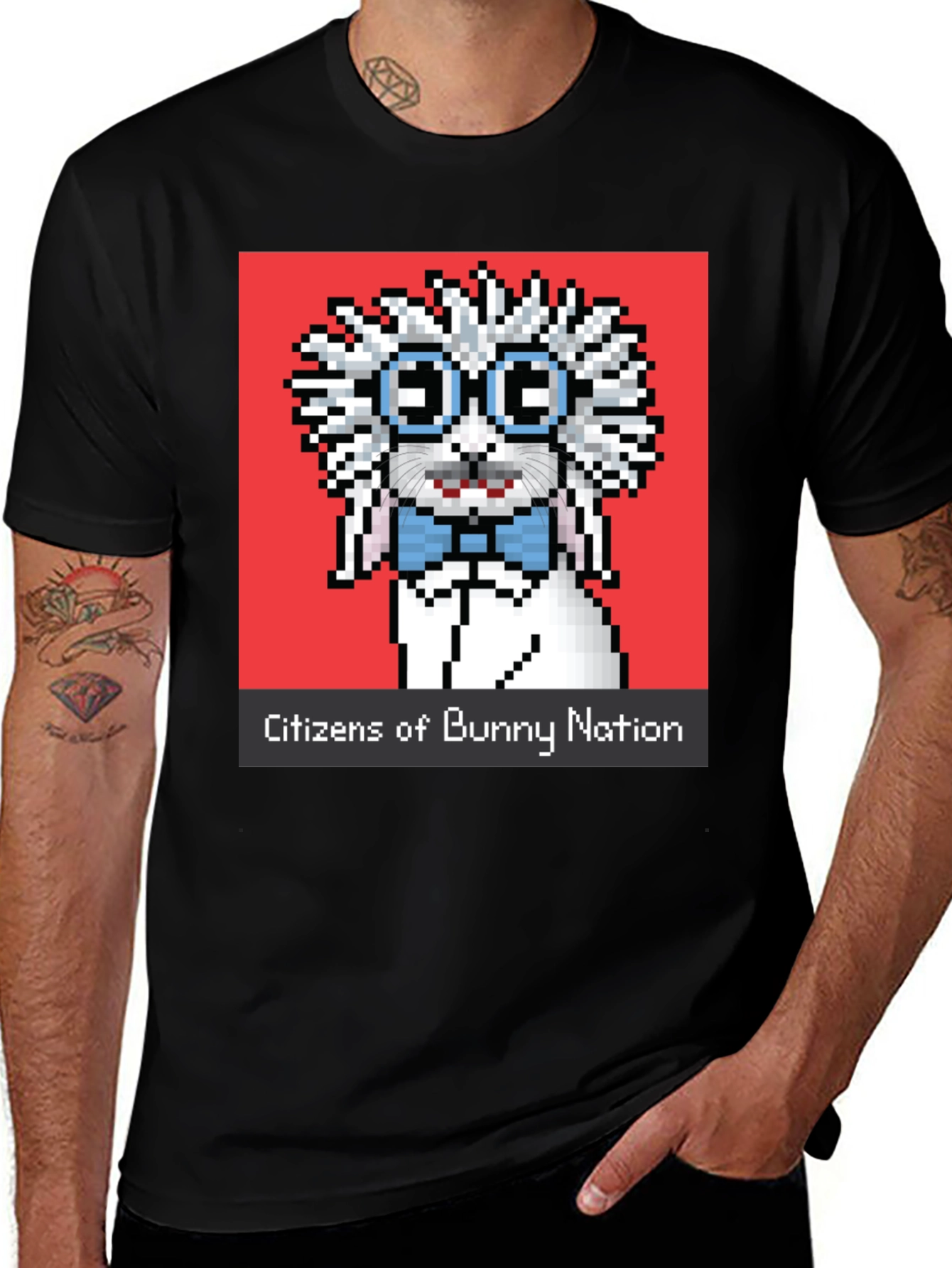 Variant 17 of Citizens of Bunny Nation Graphic T-Shirt