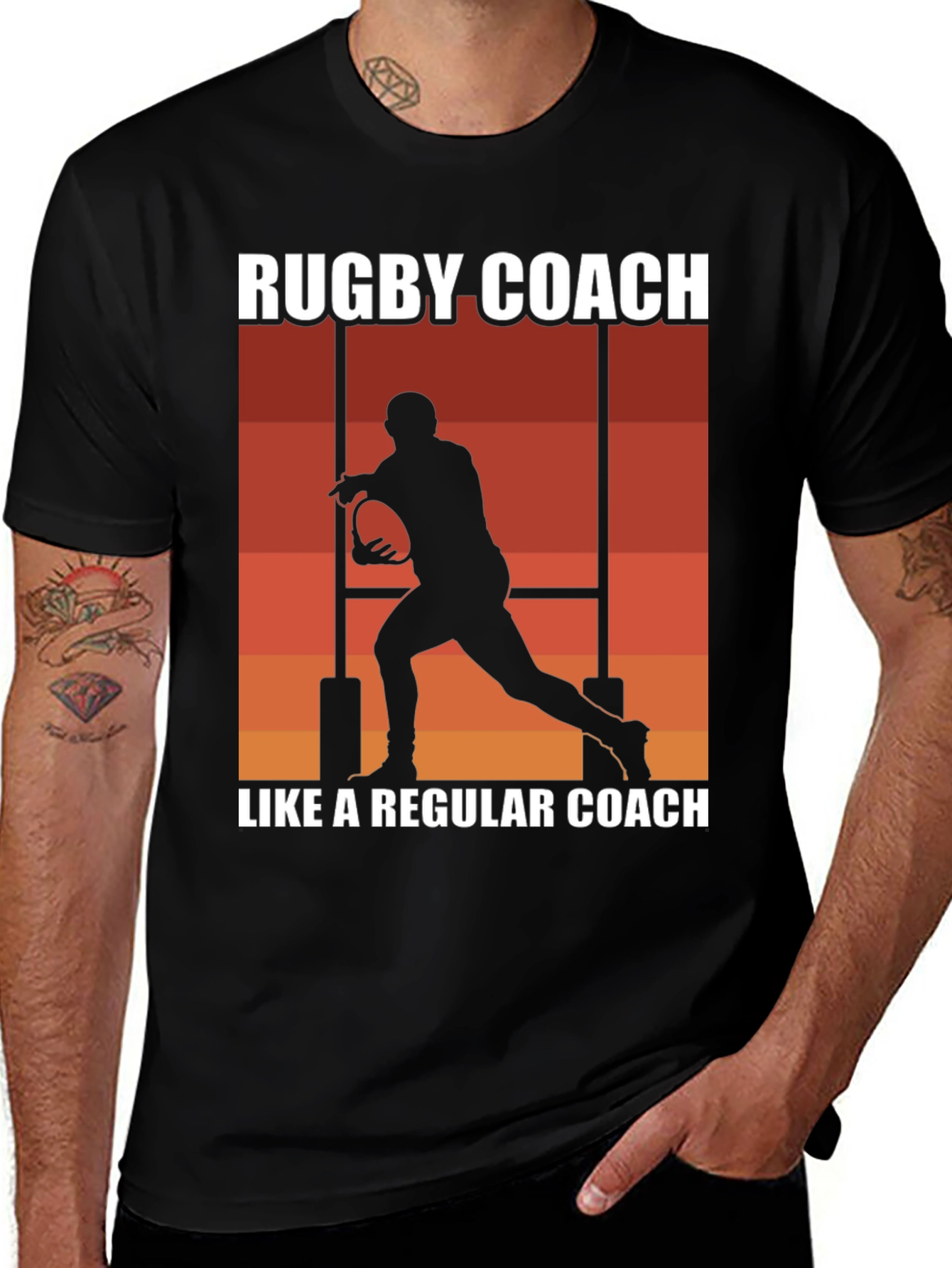 Variant 20 of Rugby Coach Graphic T-Shirt