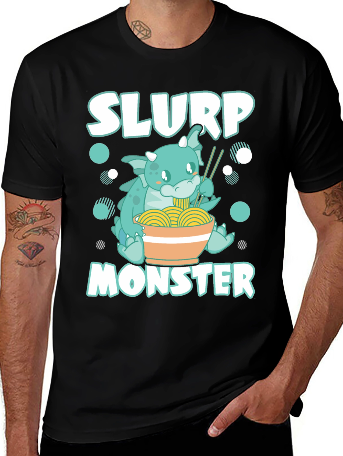 Variant 9 of Slurp Monster Graphic Tee