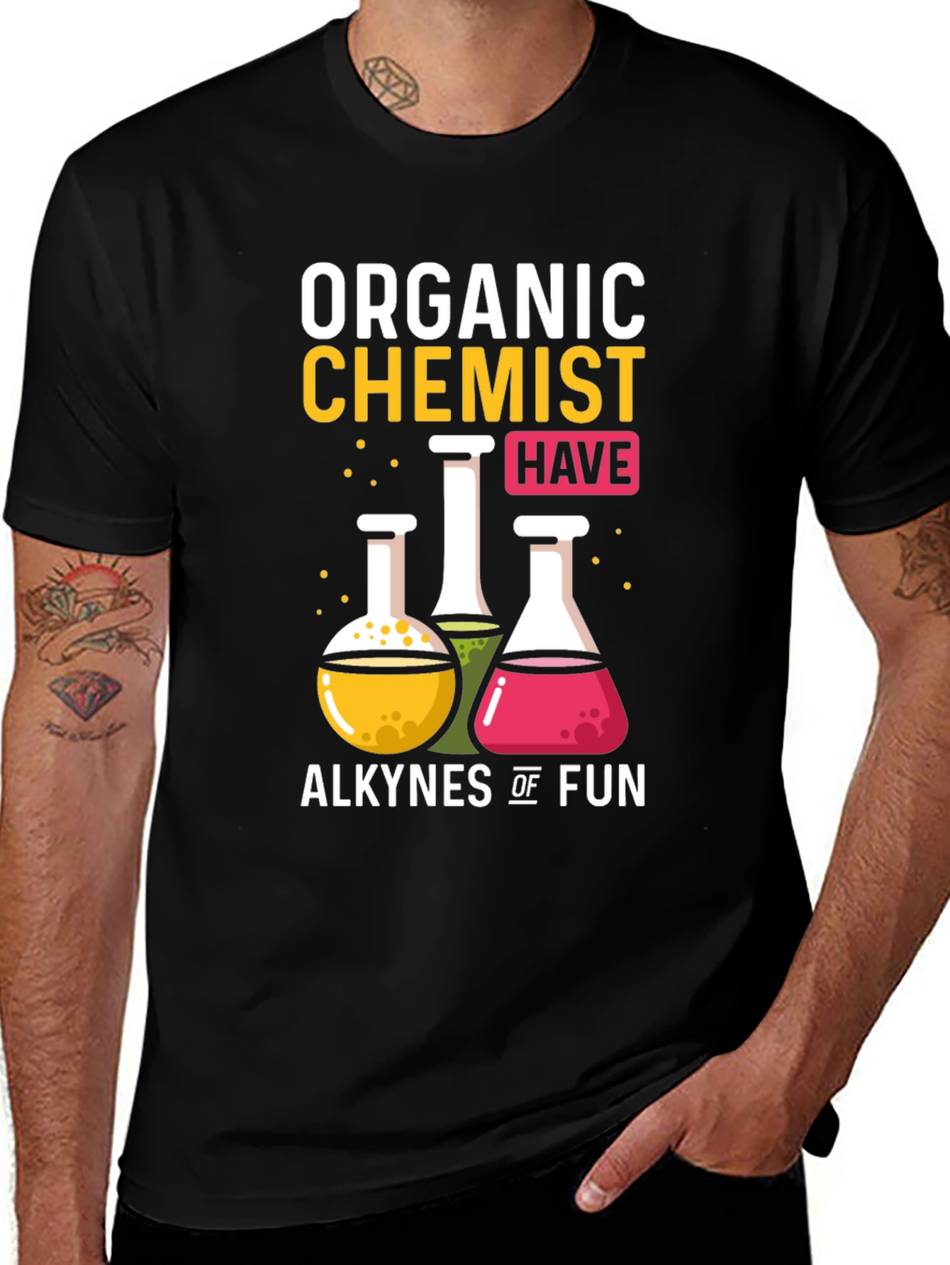 Organic Chemist Alkynes of Fun T-Shirt