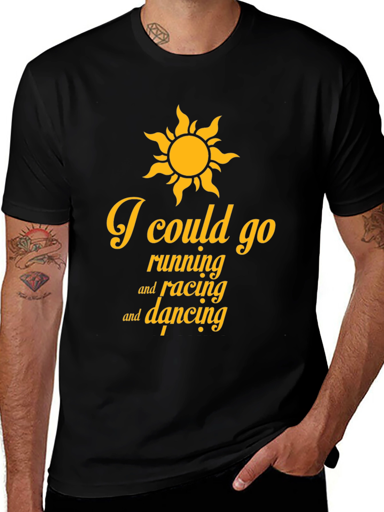 Tangled Inspired "I Could Go" Graphic T-Shirt