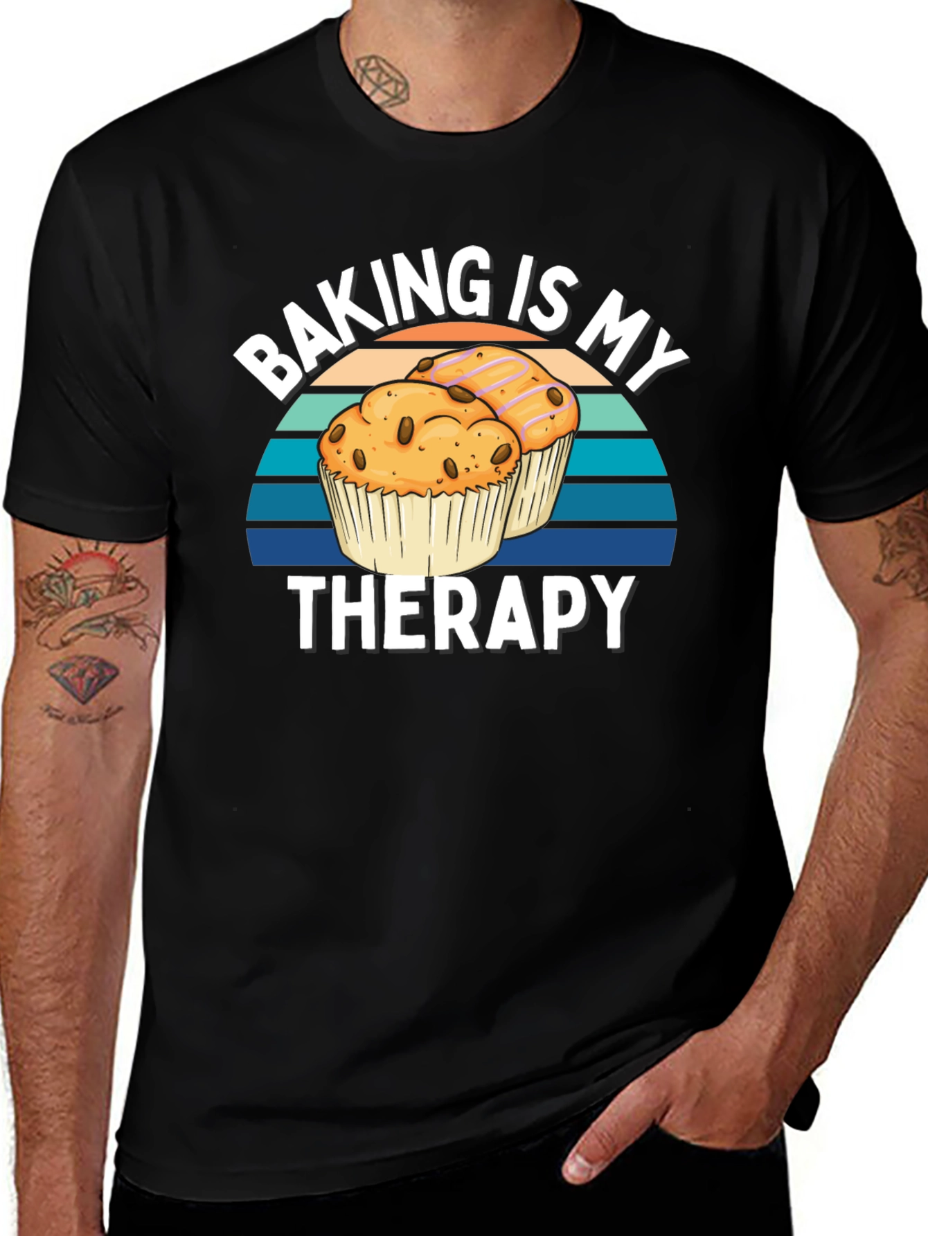 Variant 16 of Baking is My Therapy T-Shirt