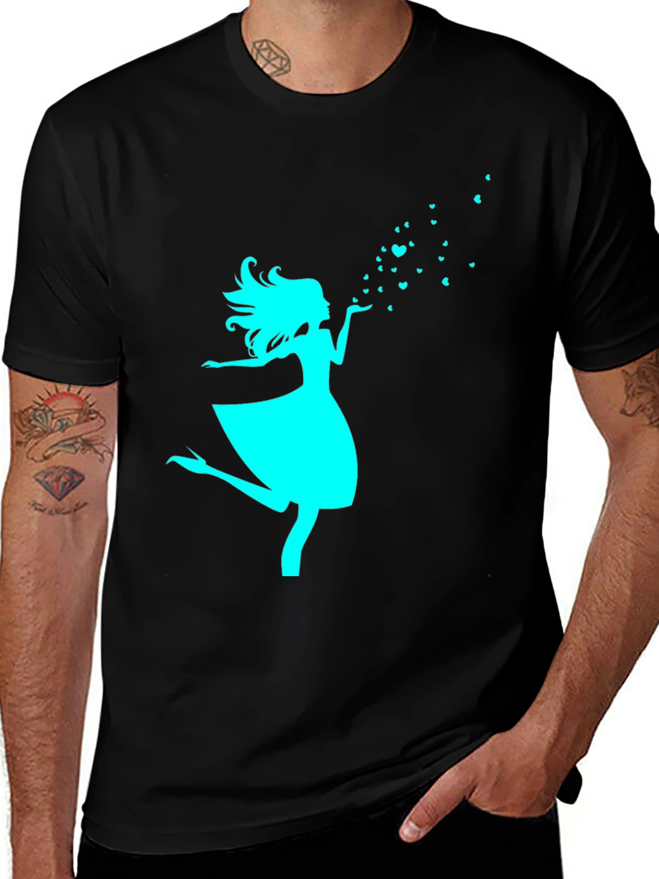 Variant 22 of Whimsical Woman's Love T-Shirt
