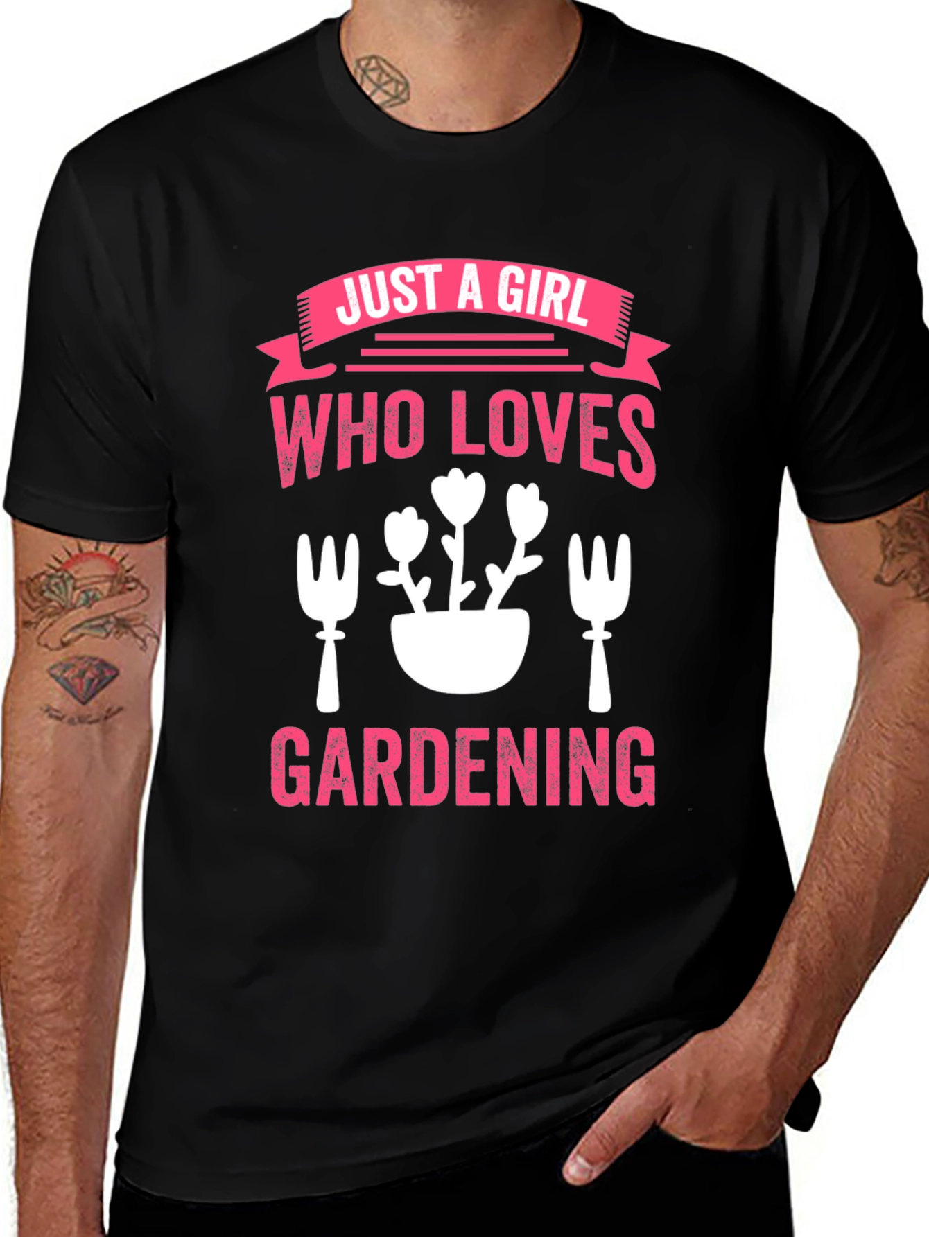 Variant 11 of Just a Girl Who Loves Gardening T-Shirt