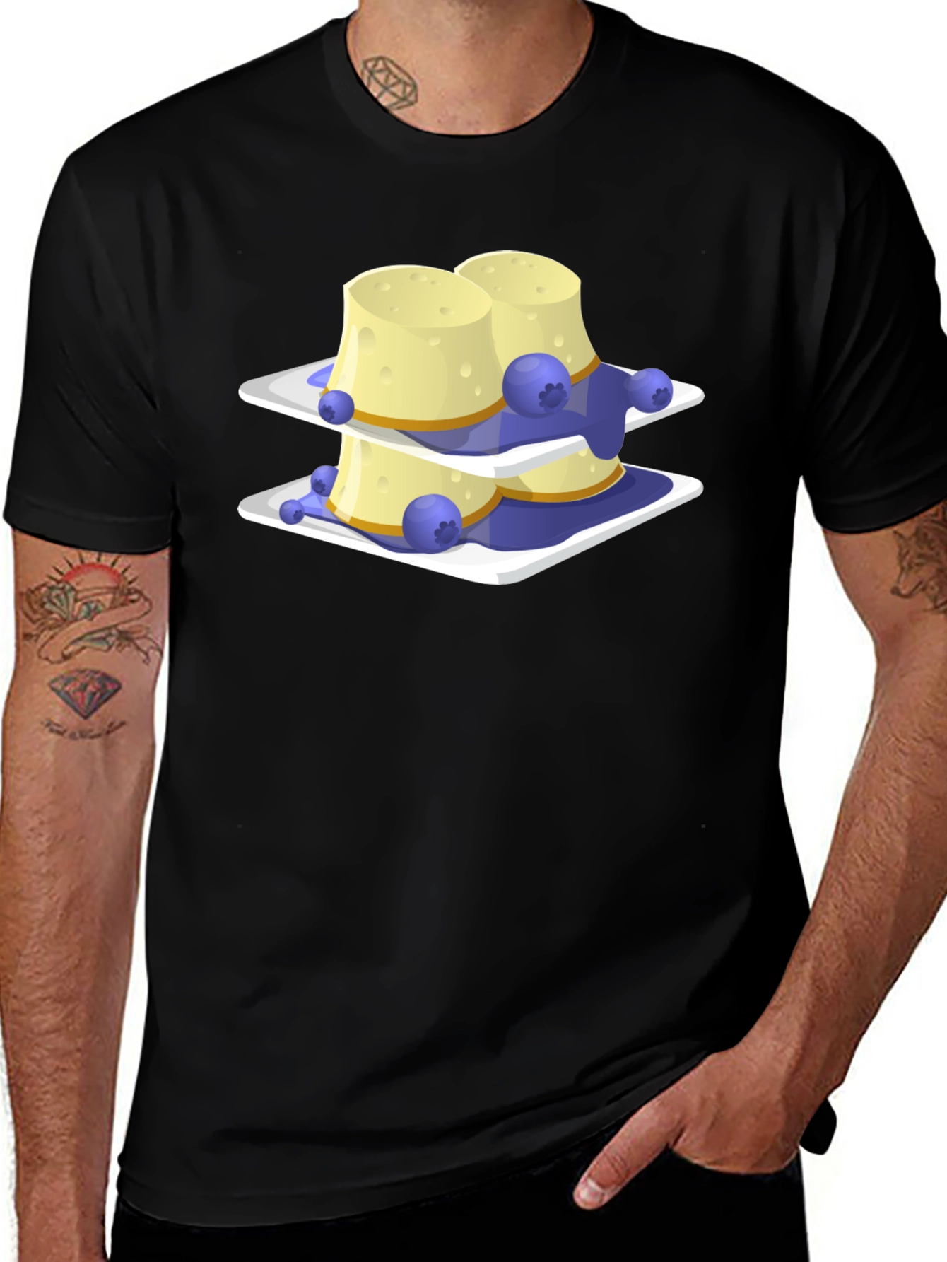 Variant 24 of Dessert Stack T-Shirt - Sweet Tooth Tee