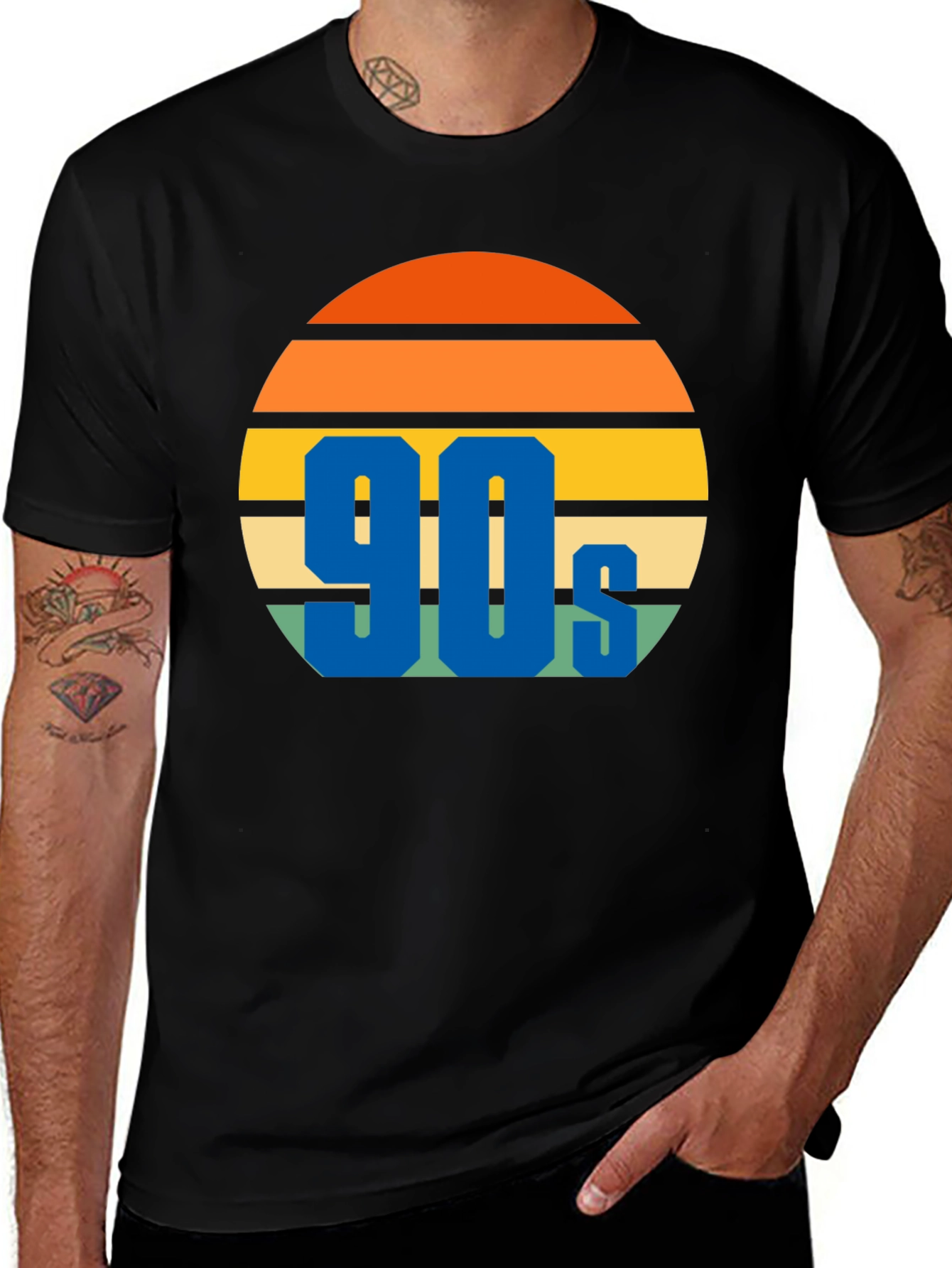 Variant 9 of Retro 90s Graphic T-Shirt