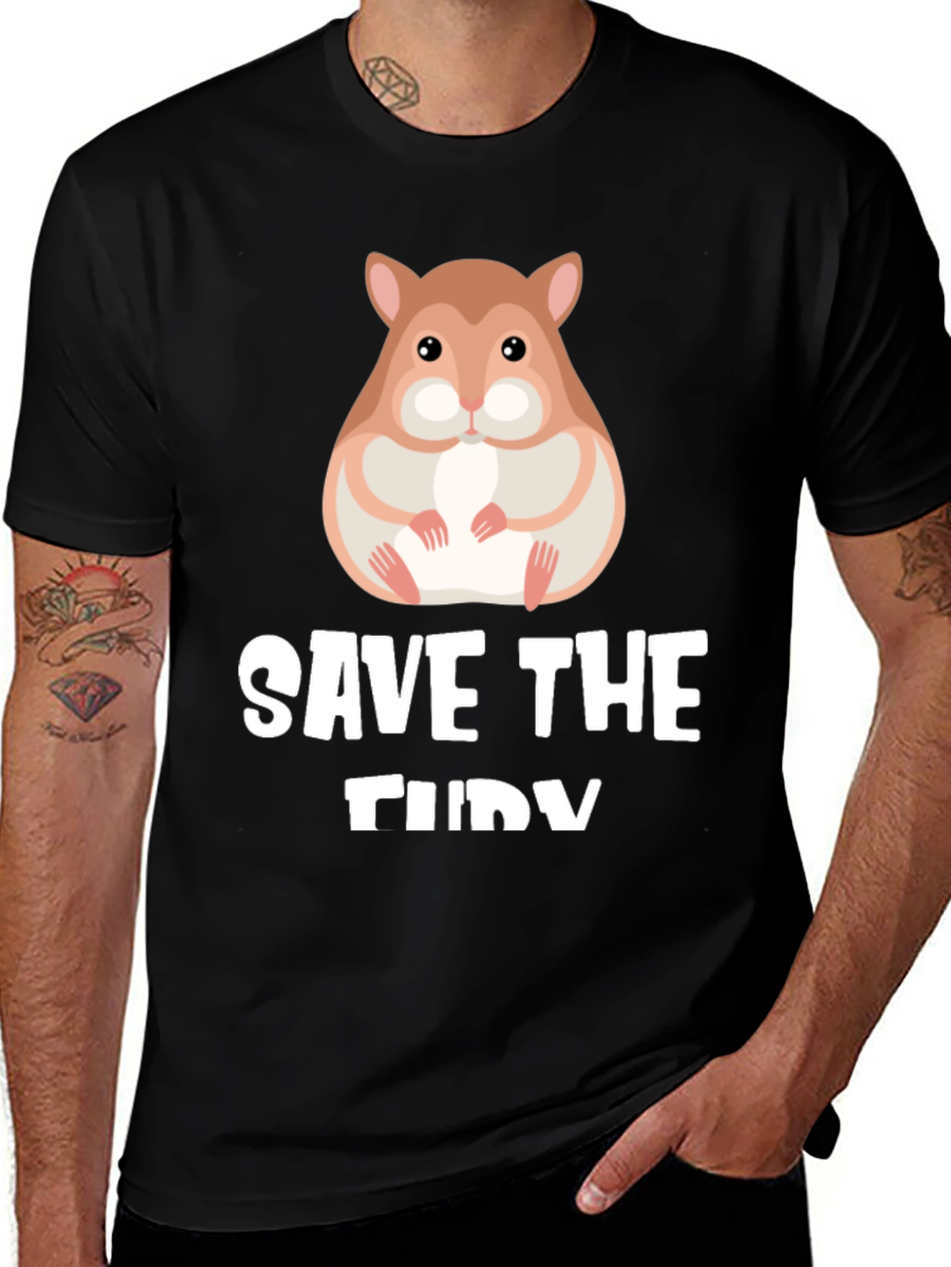 Variant 29 of Save the Furry T-Shirt