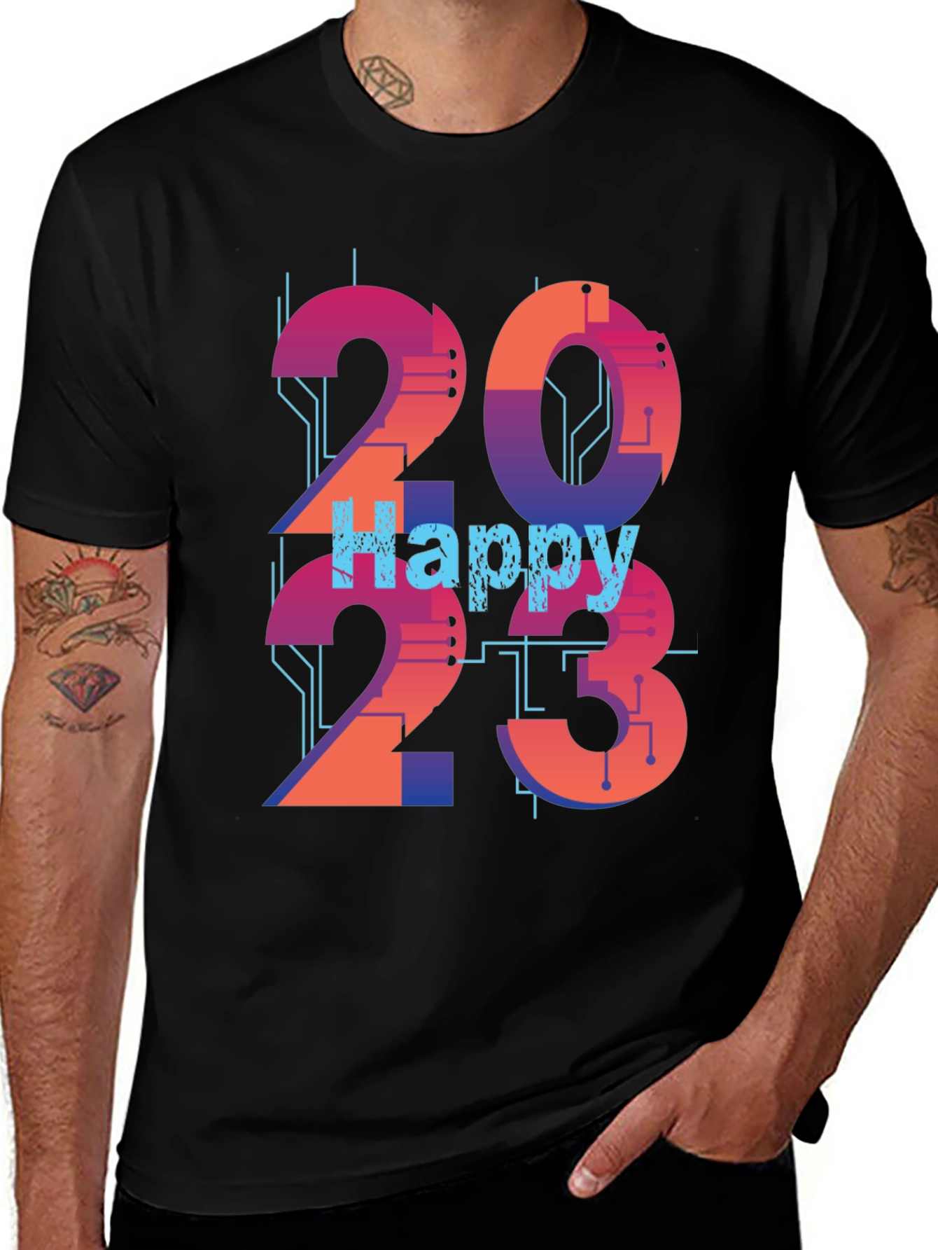 Variant 11 of Happy 2023 Graphic Tee