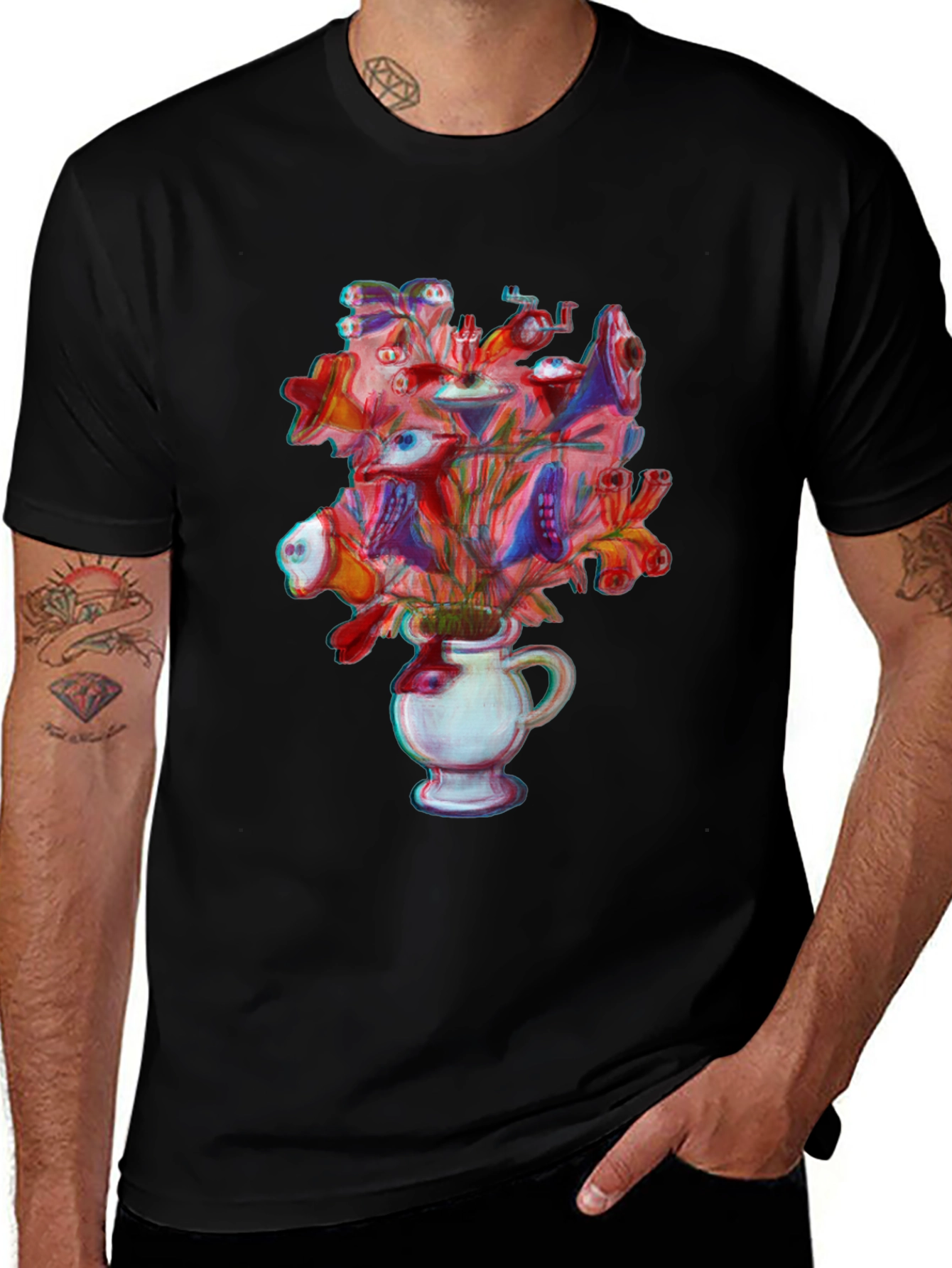 Variant 7 of Eye See You T-Shirt - Quirky Graphic Tee
