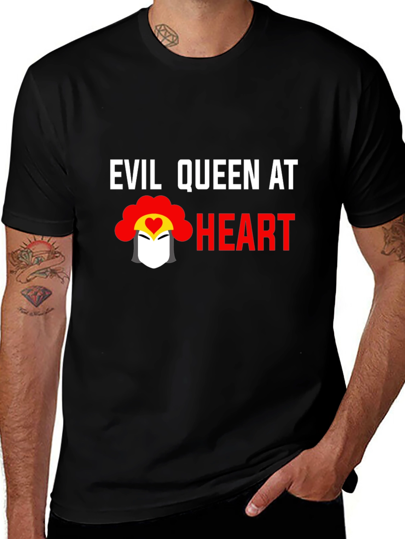 Evil Queen at Heart T-Shirt