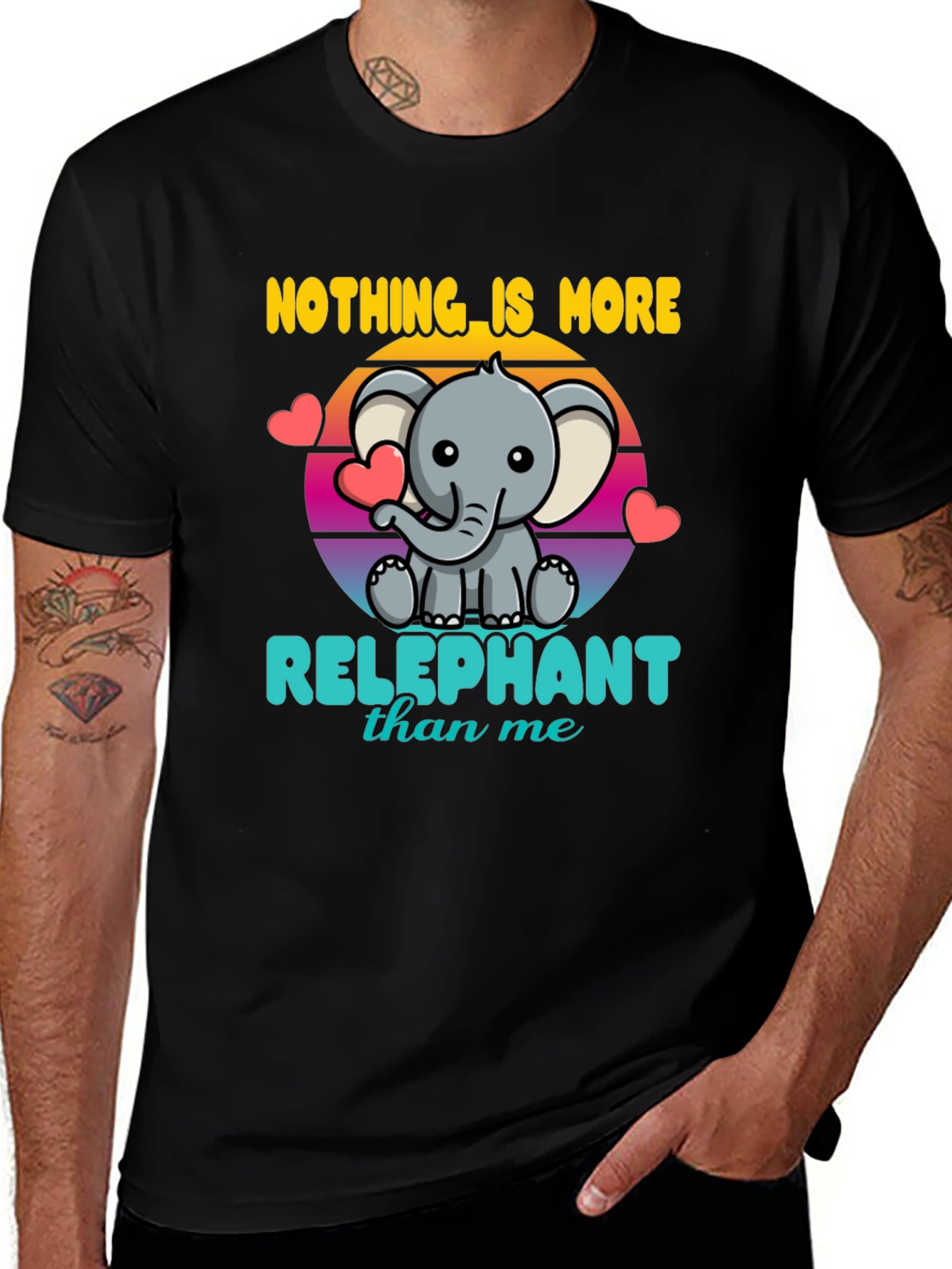 Variant 2 of Relephant Cute Elephant T-Shirt