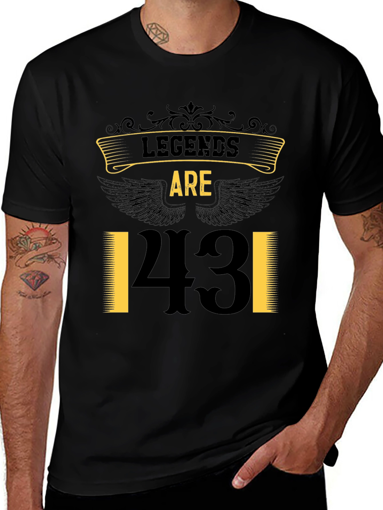 Variant 18 of Legends Are 43 T-Shirt