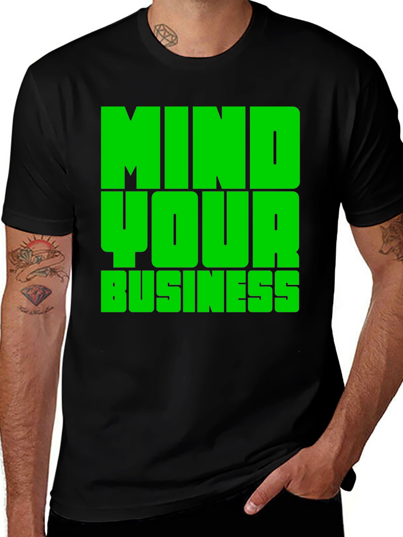 Variant 9 of Mind Your Business Graphic Tee