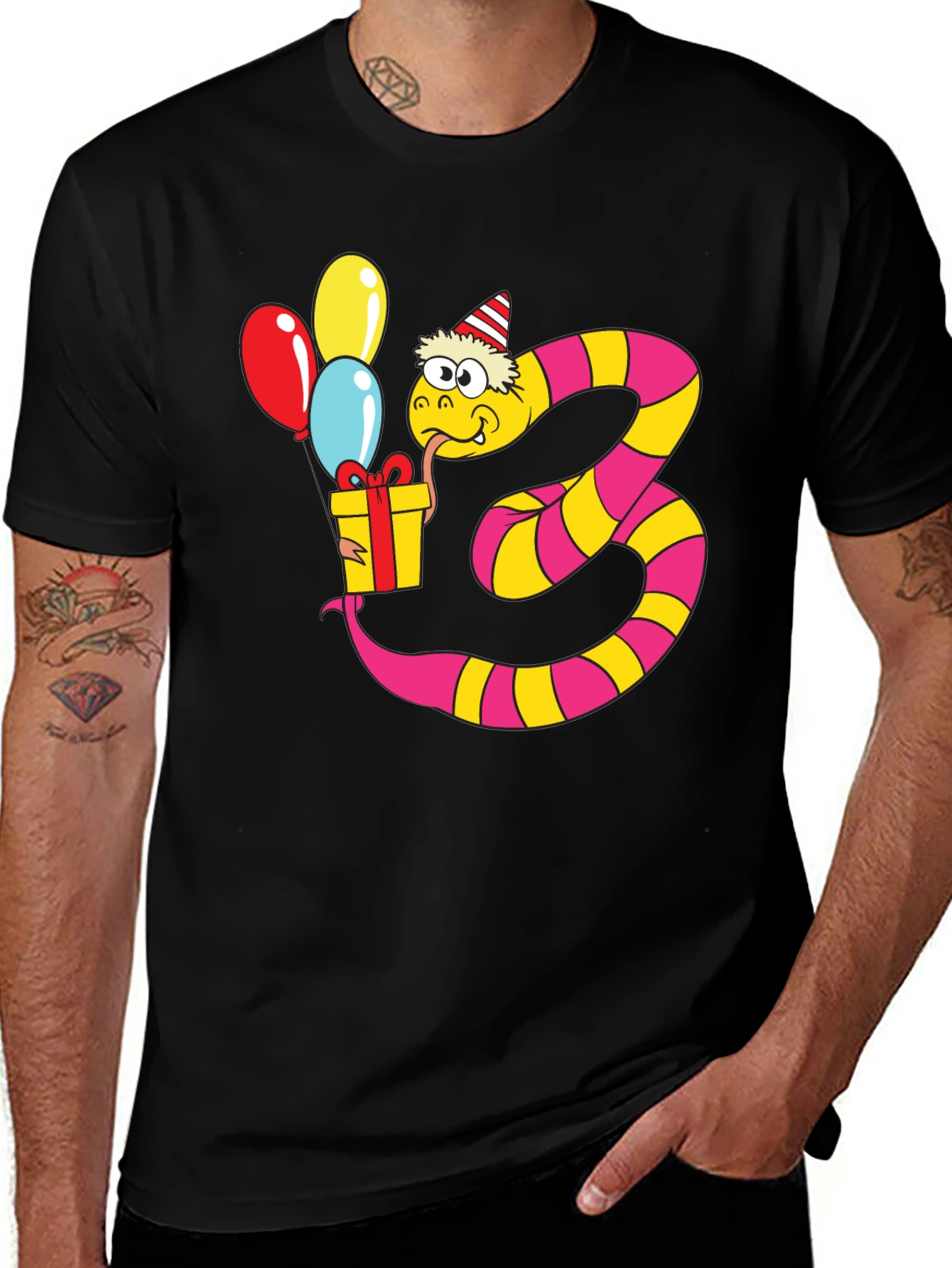 Funny Snake 3rd Birthday T-Shirt