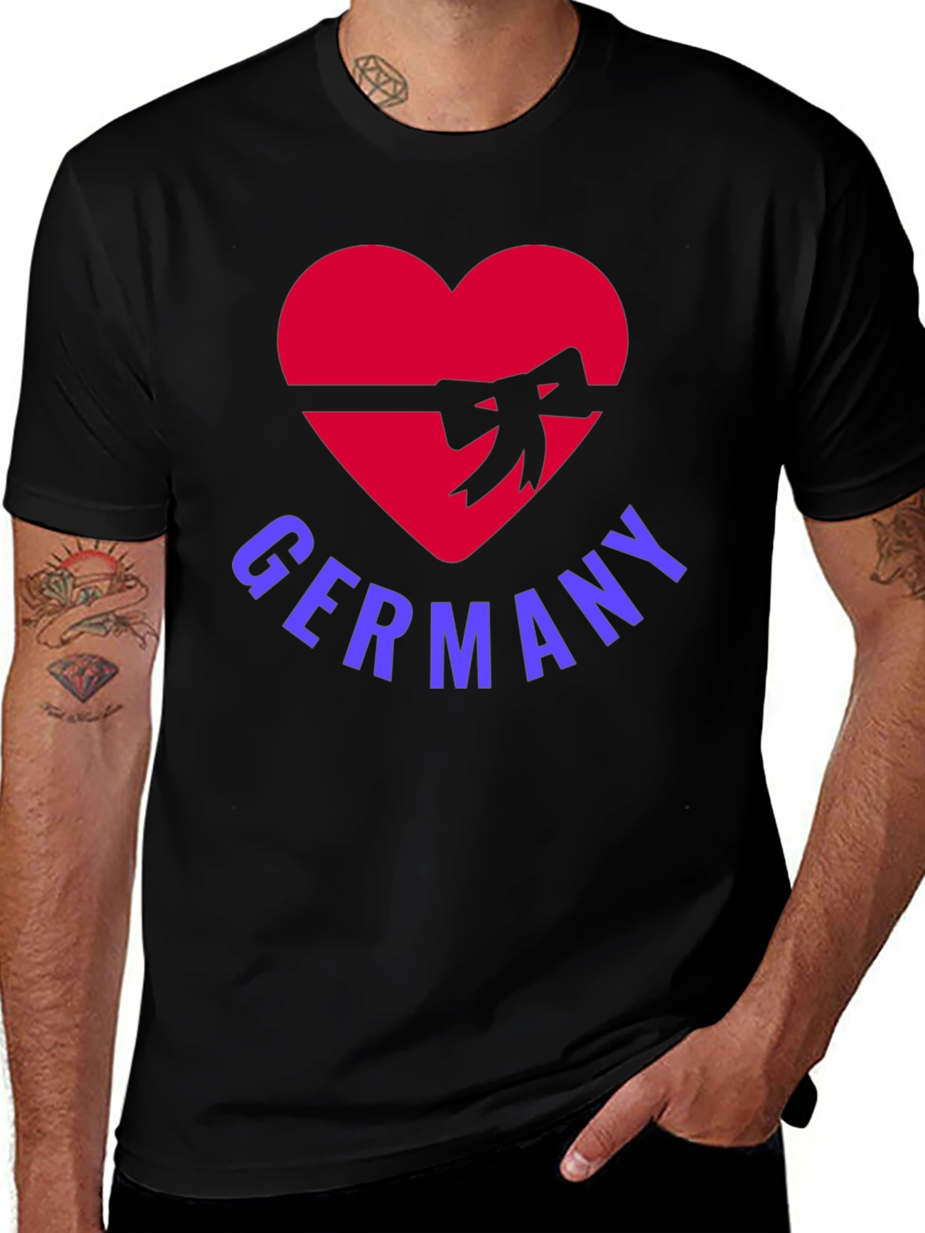 Germany Heart T-Shirt