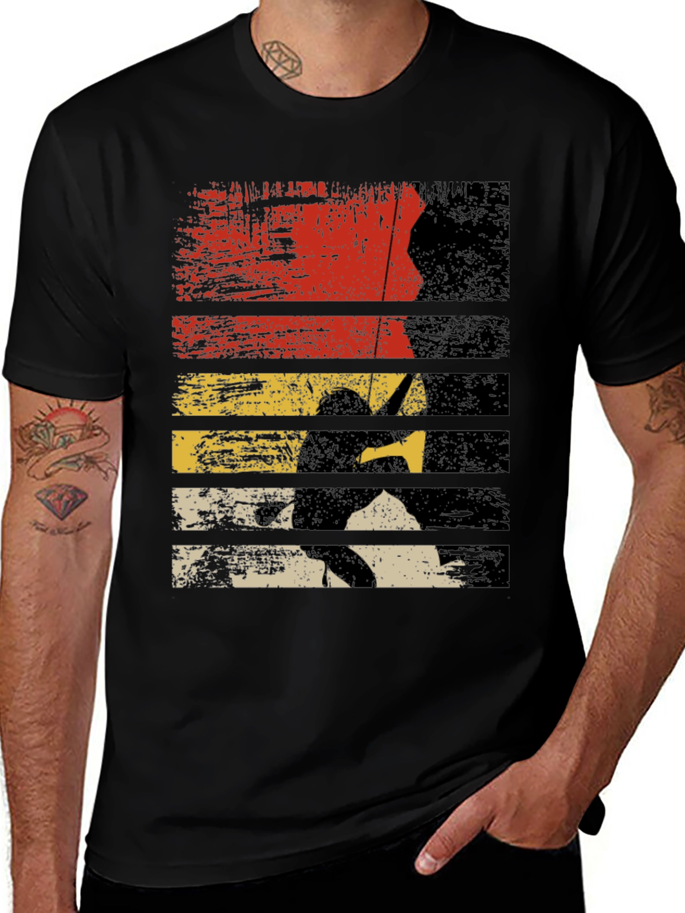 Variant 7 of Vintage Rock Climbing T-Shirt