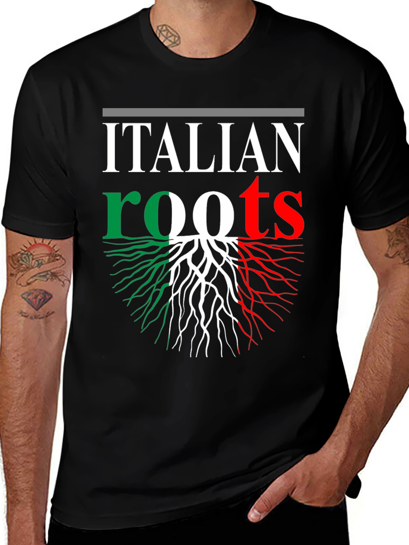 Italian Roots T-Shirt - Show Your Heritage!