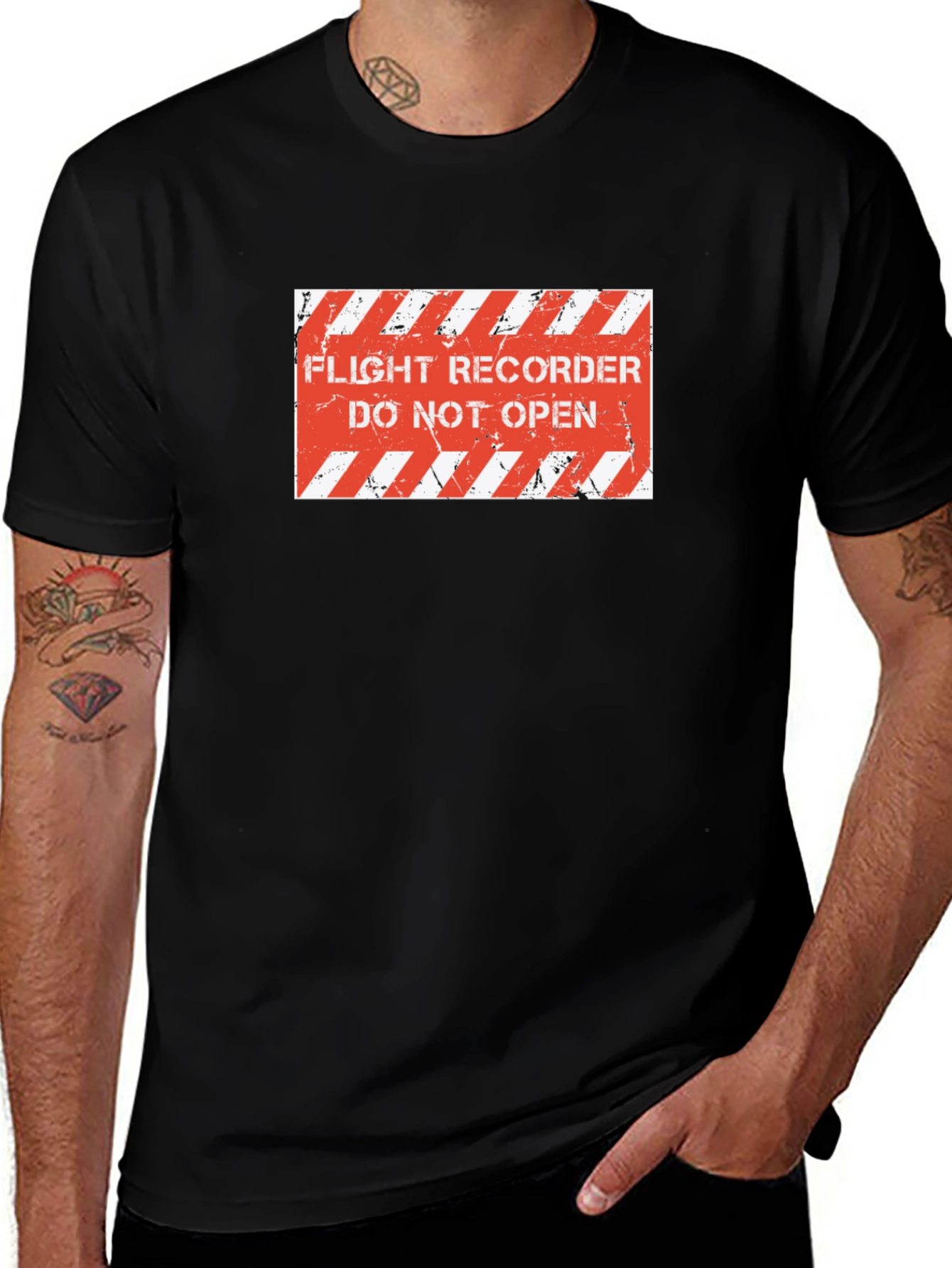 Variant 19 of Flight Recorder - Do Not Open T-Shirt