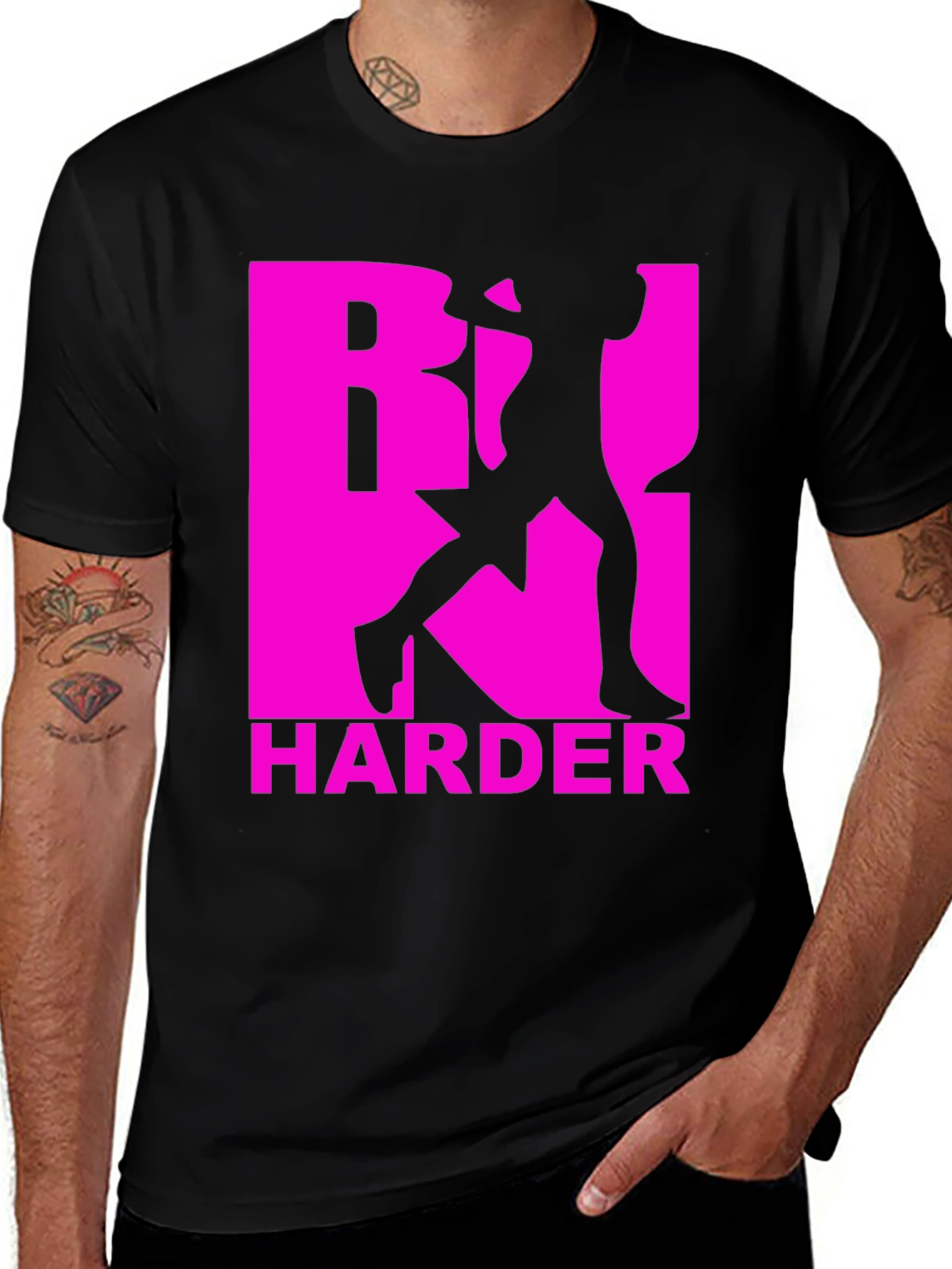 Variant 8 of Train Harder Graphic Tee