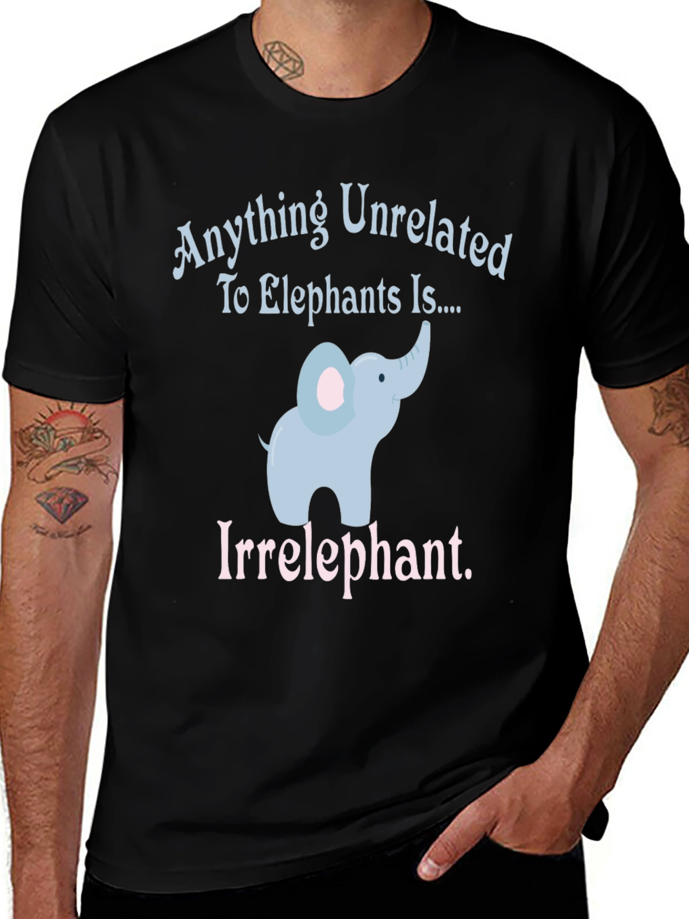 Variant 28 of Irrelephant Graphic Tee