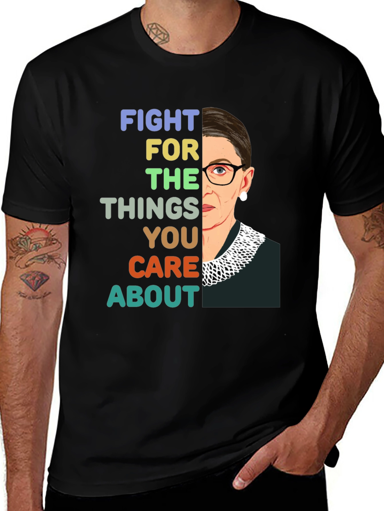 RBG Fight for the Things You Care About T-Shirt