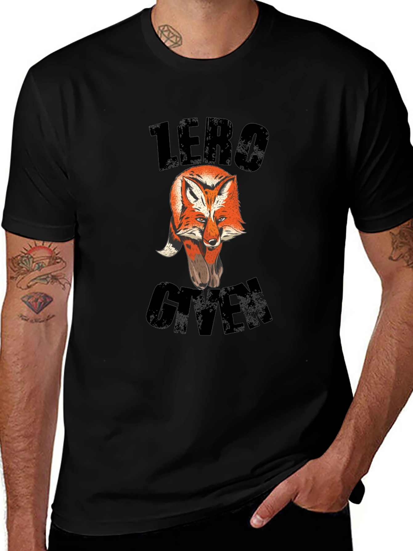 Variant 25 of Zero Fox Given Funny Animal Pun T-Shirt