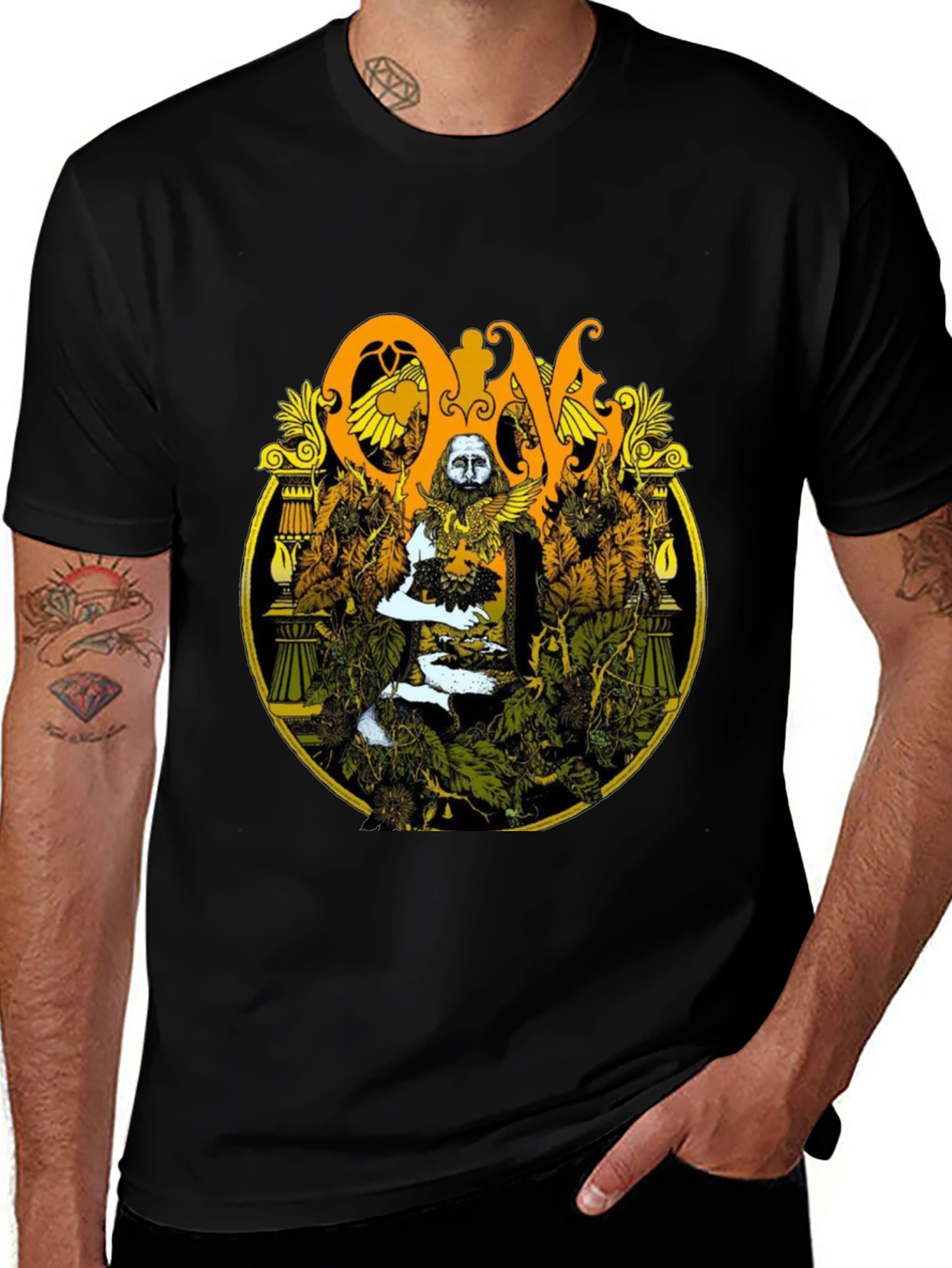 Variant 30 of Oranssi Pazuzu Black T-Shirt Heavy Psychedelic