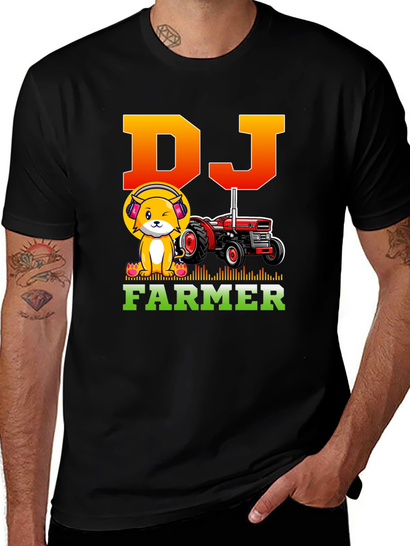 Variant 23 of DJ Farmer Graphic T-Shirt