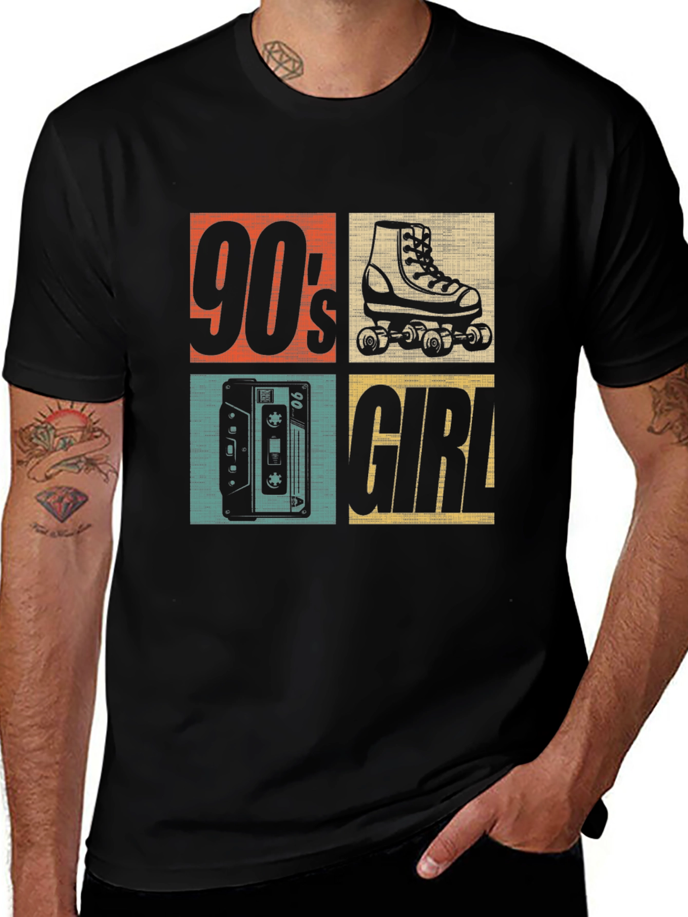 Variant 7 of 90's Girl Retro Graphic Tee