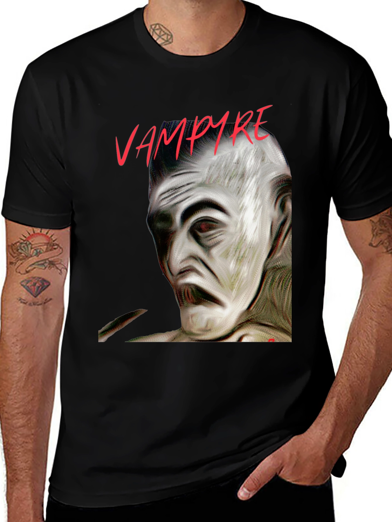 Vampire Graphic T-Shirt - Horror Tee