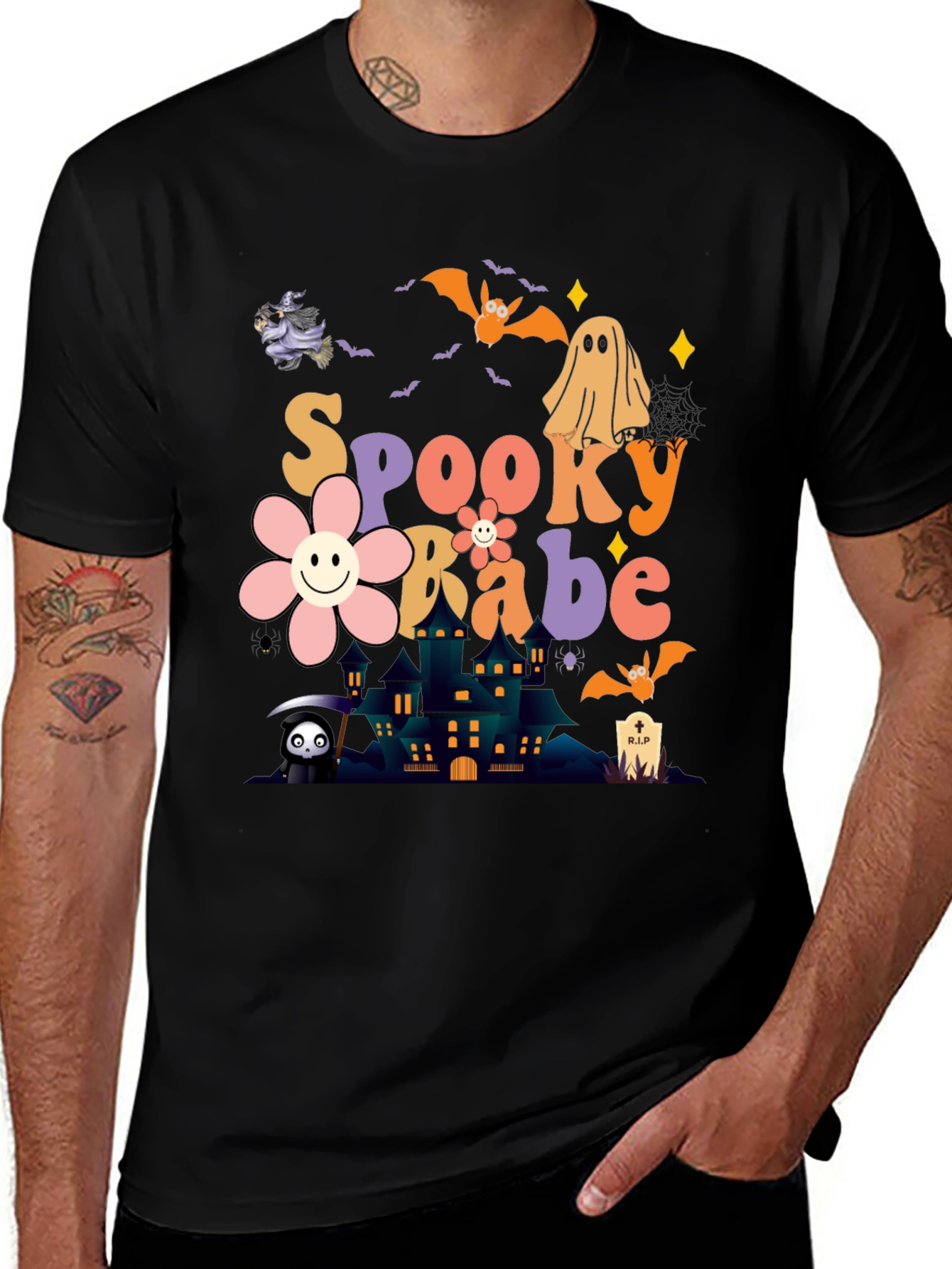 Spooky Babe Halloween T-Shirt