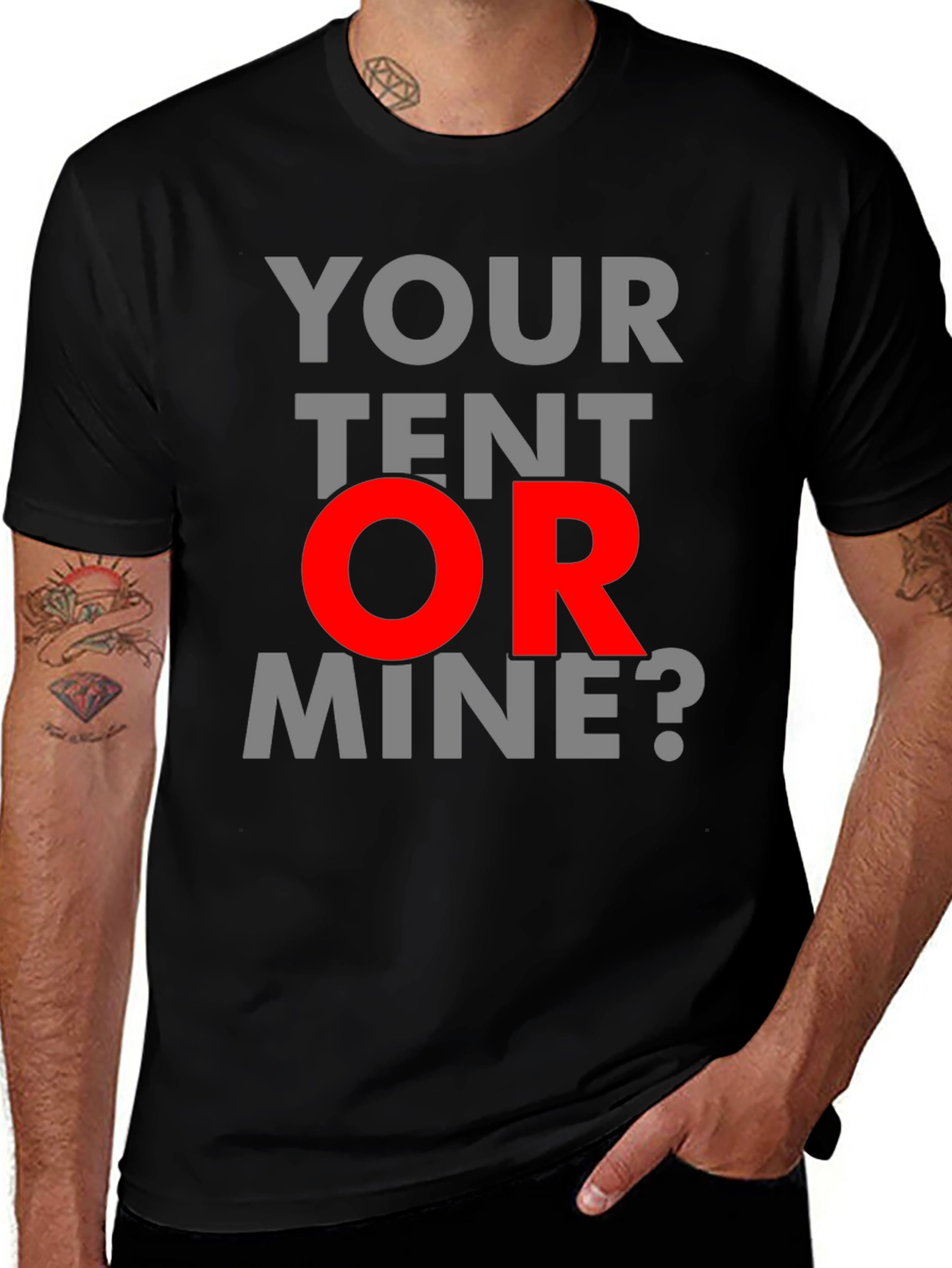 Variant 21 of Your Tent or Mine? Graphic Tee