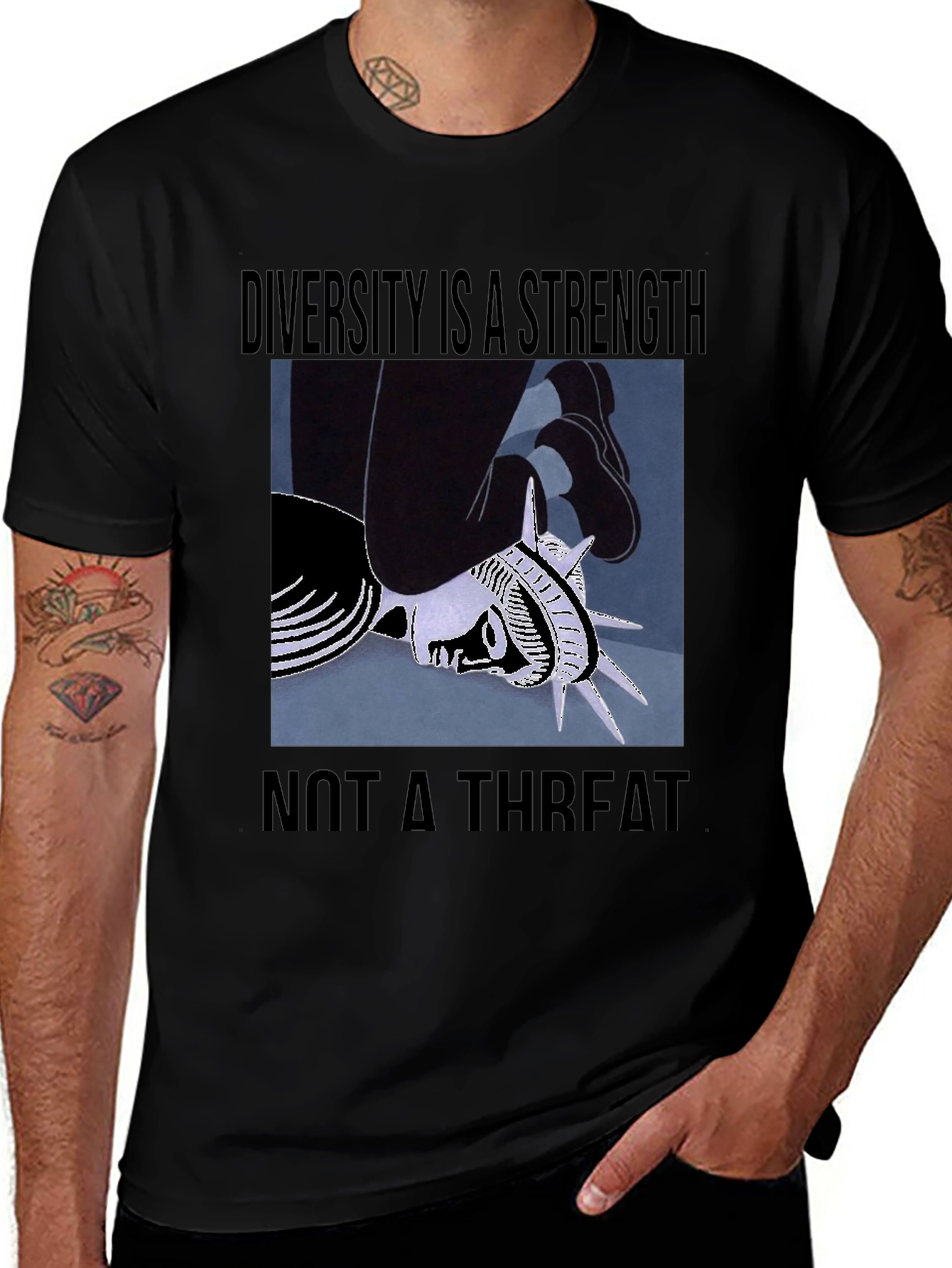 Variant 21 of Diversity Strength T-Shirt