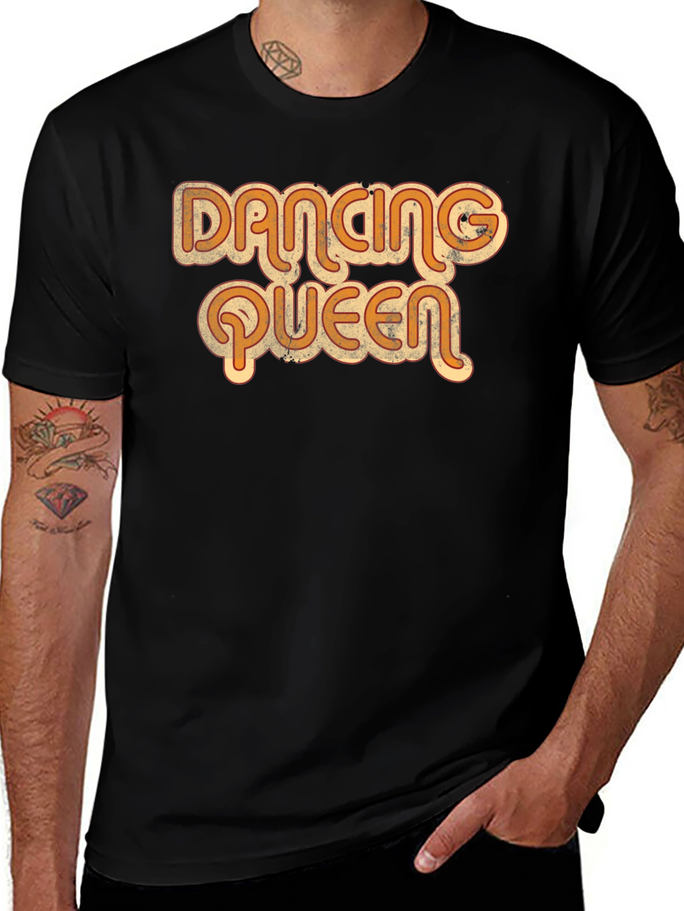 Variant 25 of Dancing Queen Retro Graphic Tee - Unisex